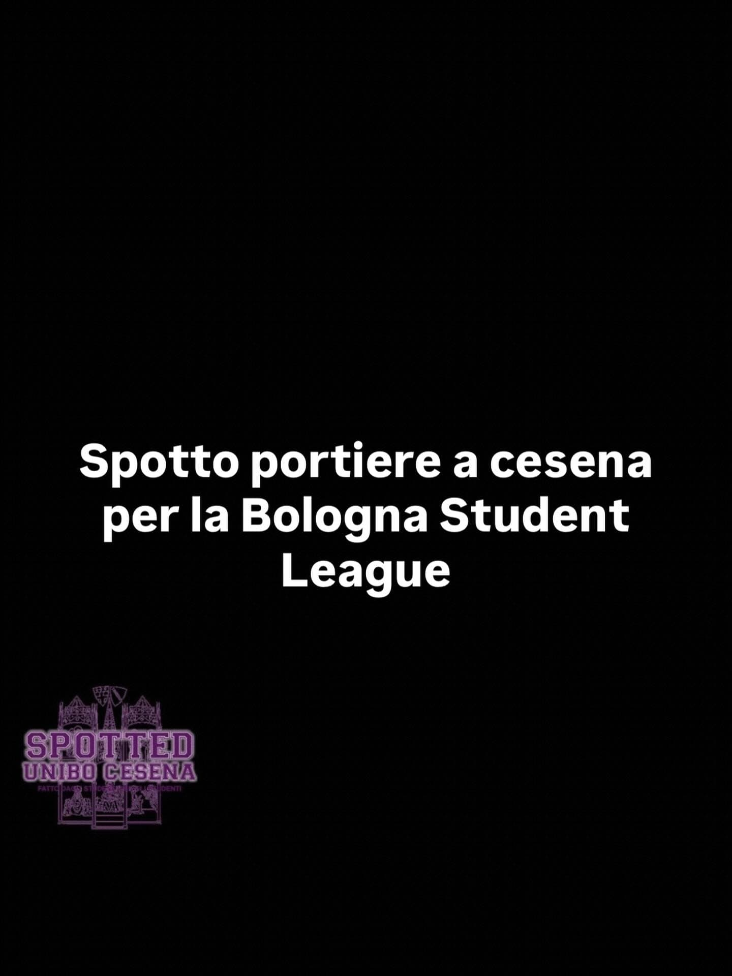 Post: #spotted #Cesena #unibo #cesenaspotted