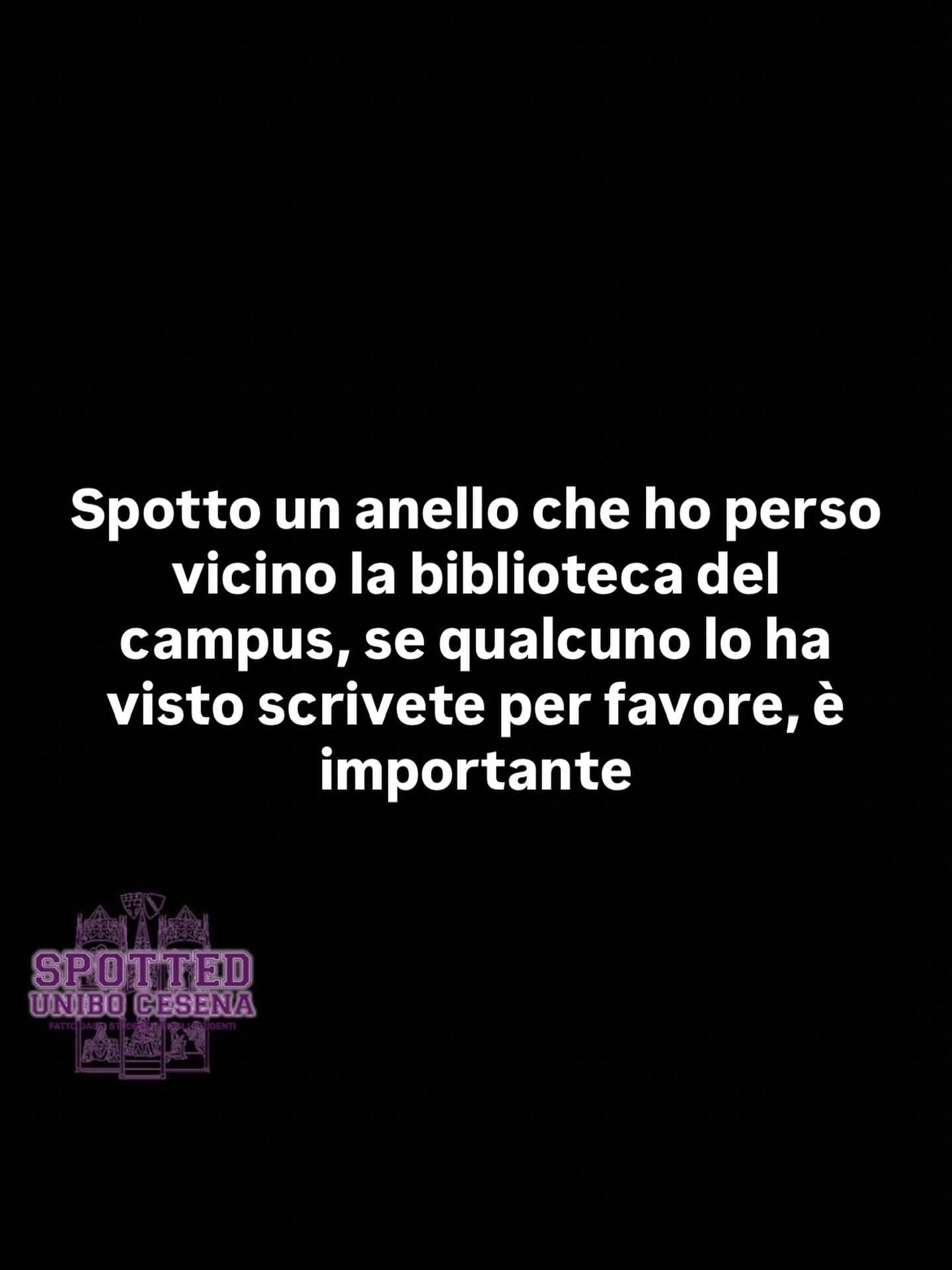 Post: #spotted #Cesena #unibo #cesenaspotted