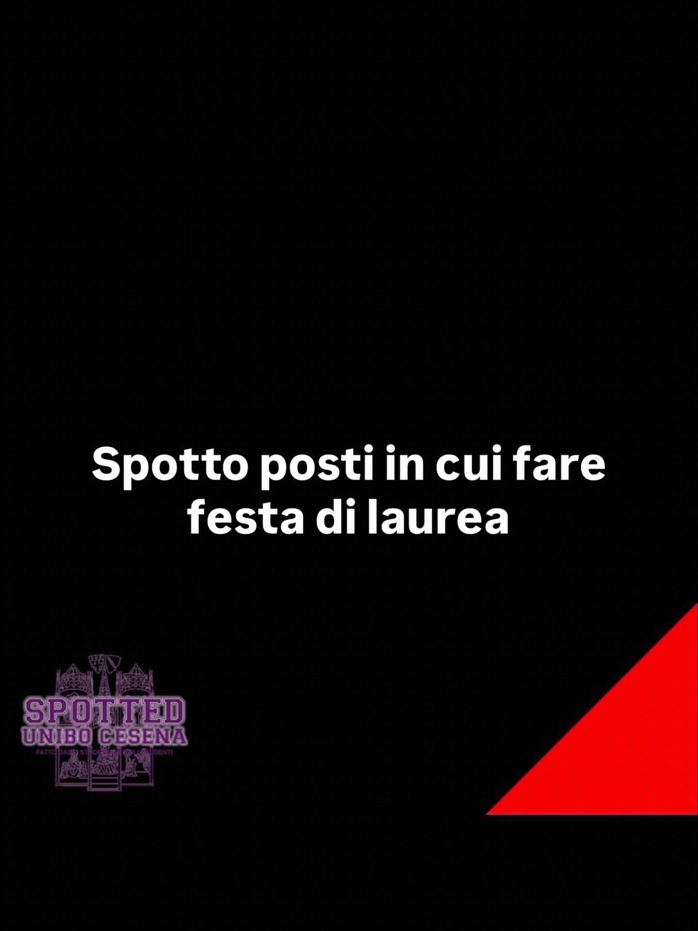 Post: #spotted #Cesena #unibo #cesenaspotted
