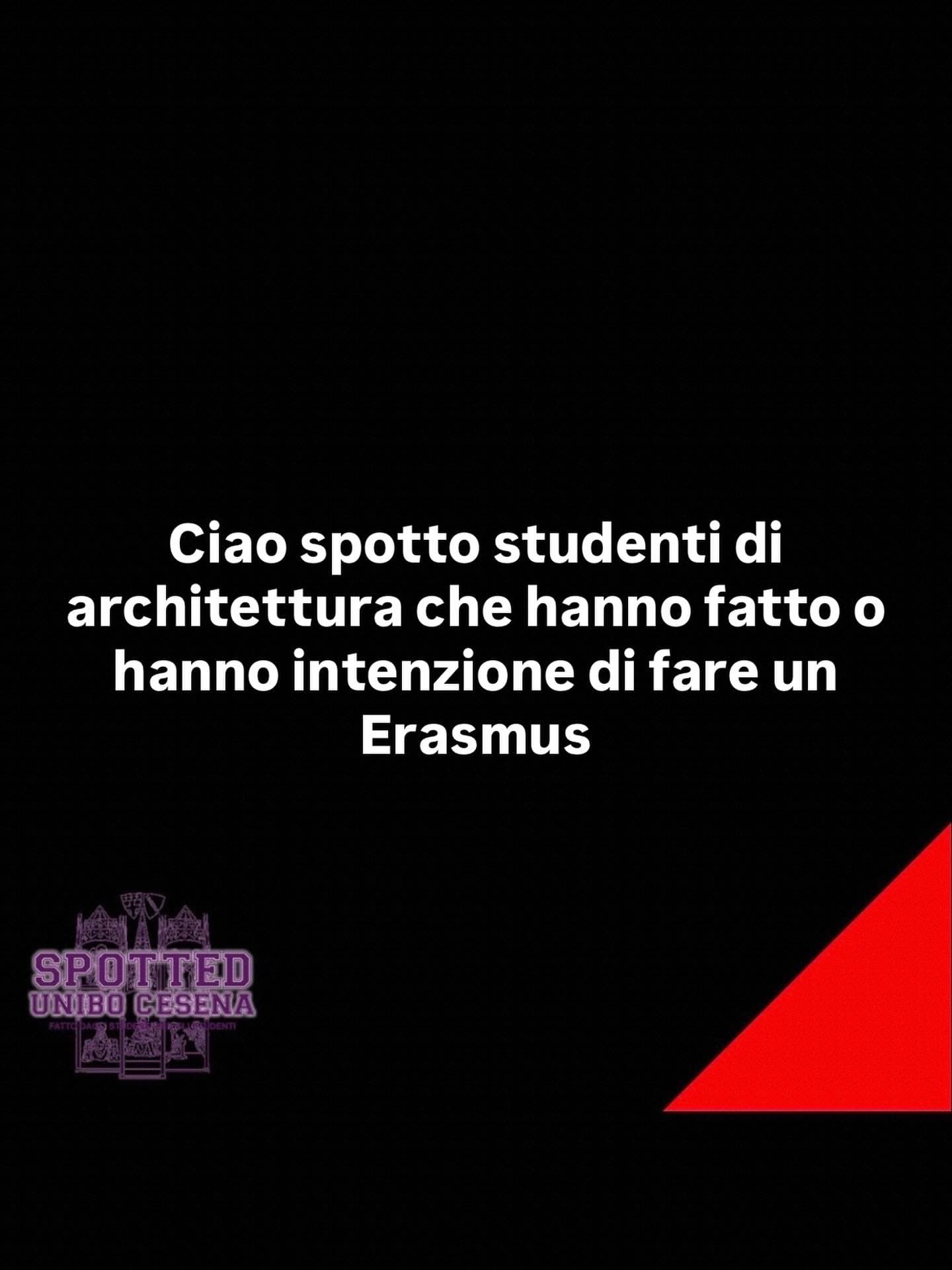 Post: #spotted #Cesena #unibo #cesenaspotted