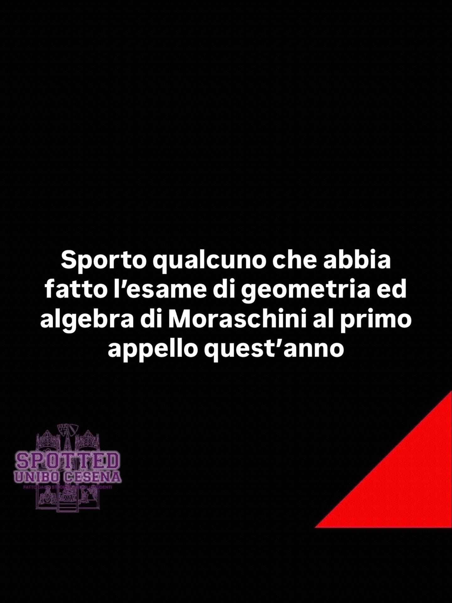 Post: #spotted #Cesena #unibo #cesenaspotted