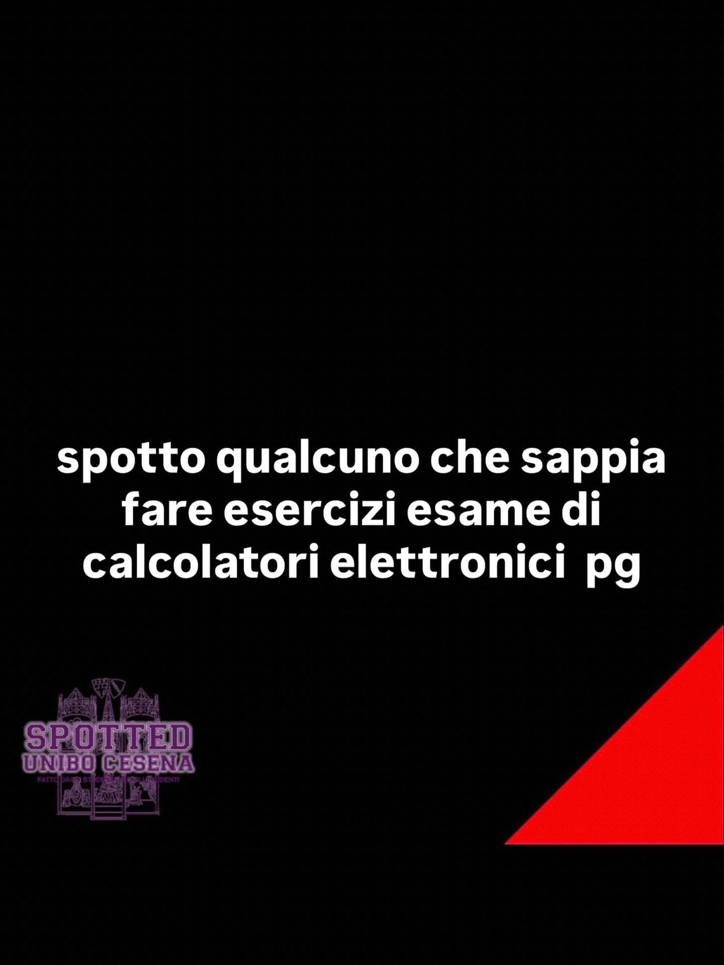Post: #spotted #Cesena #unibo #cesenaspotted