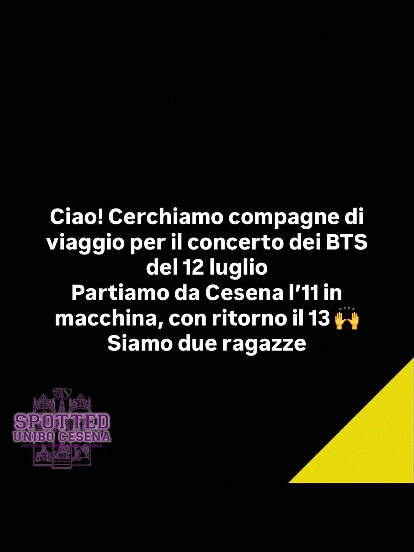 Post: #spotted #Cesena #unibo #cesenaspotted