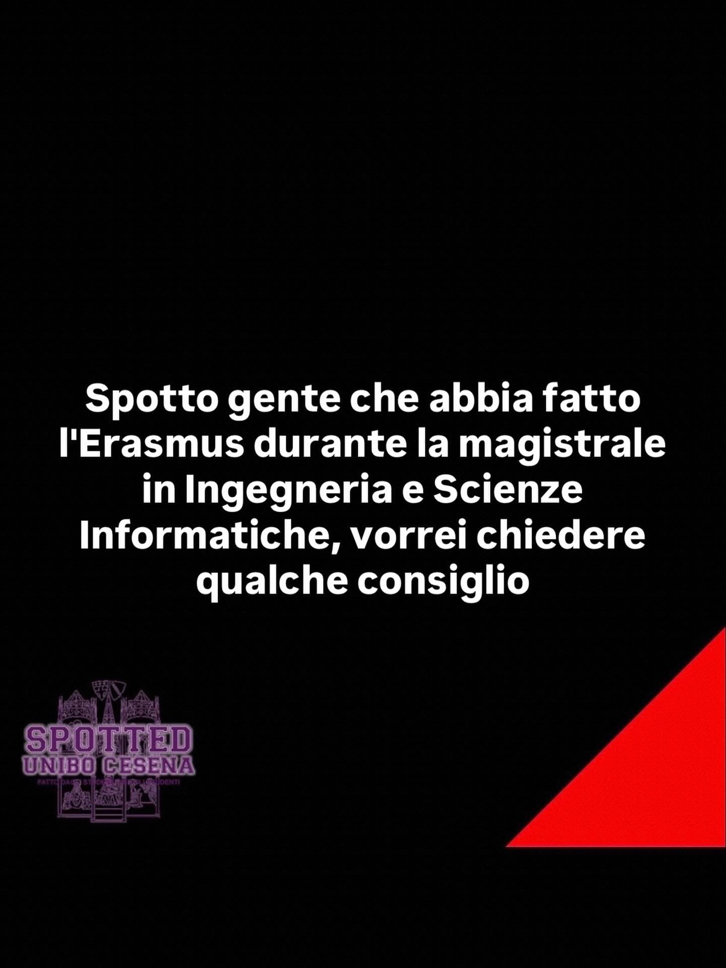 Post: #spotted #Cesena #unibo #cesenaspotted
