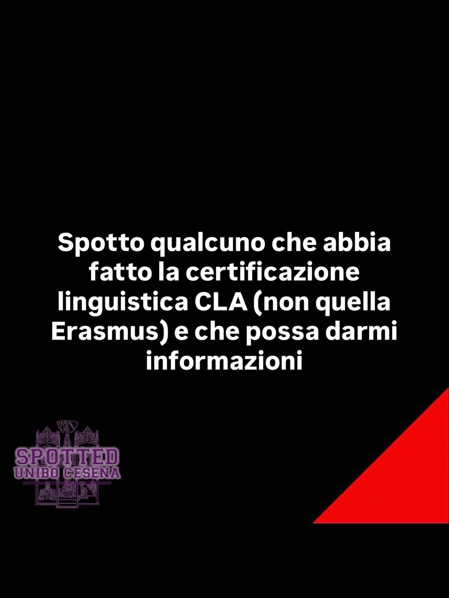Post: #spotted #Cesena #unibo #cesenaspotted