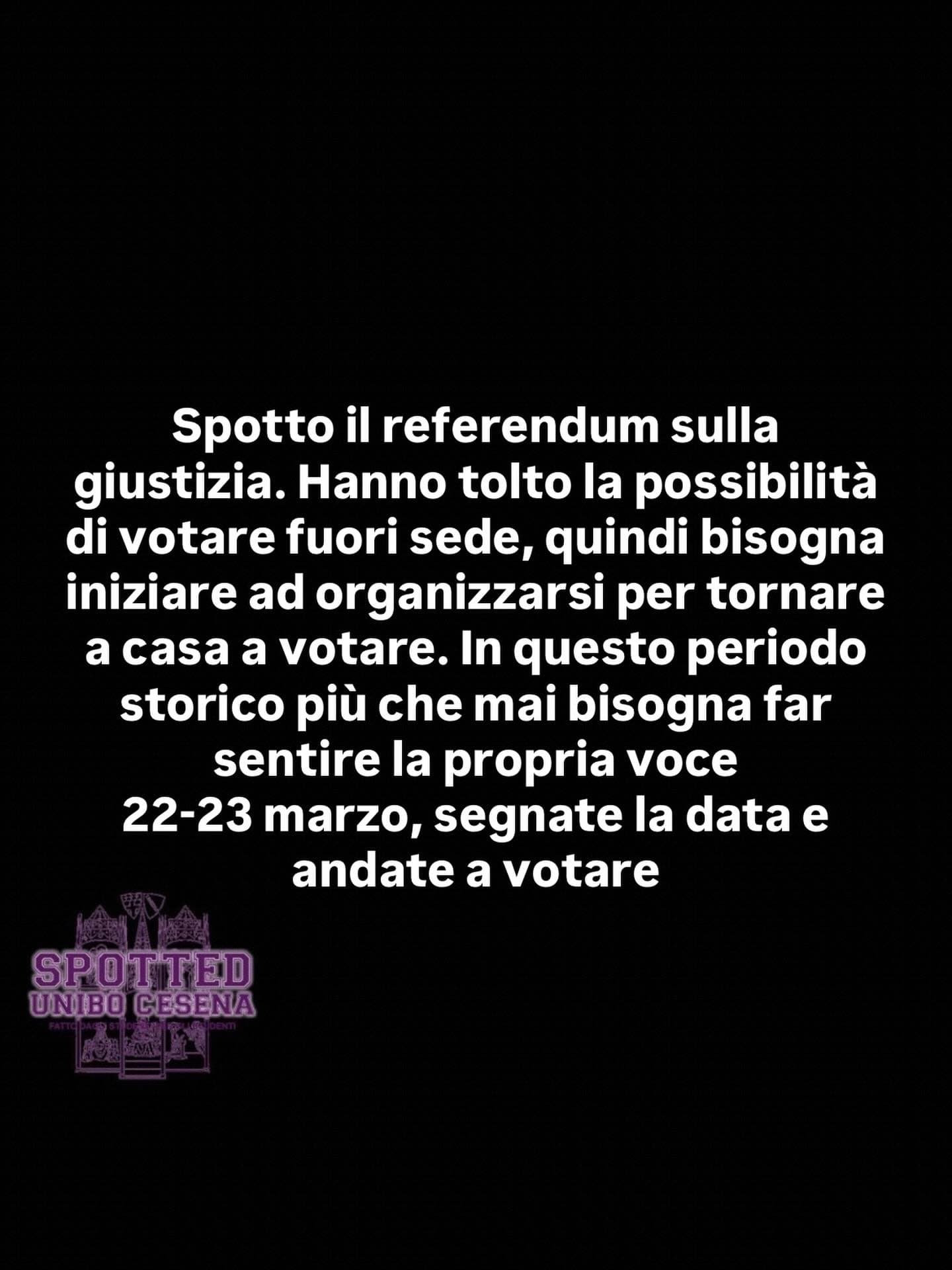 Post: #spotted #Cesena #unibo #cesenaspotted