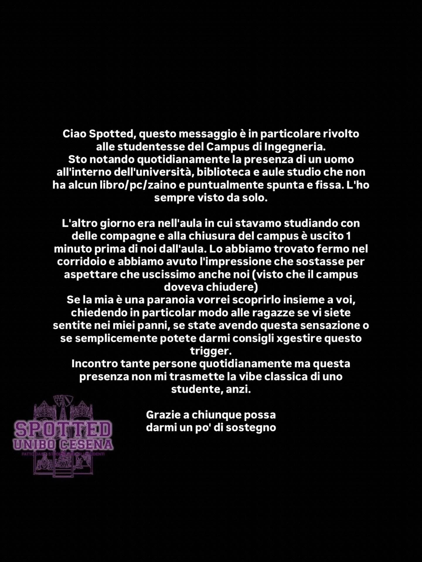 Post: #spotted #Cesena #unibo #cesenaspotted