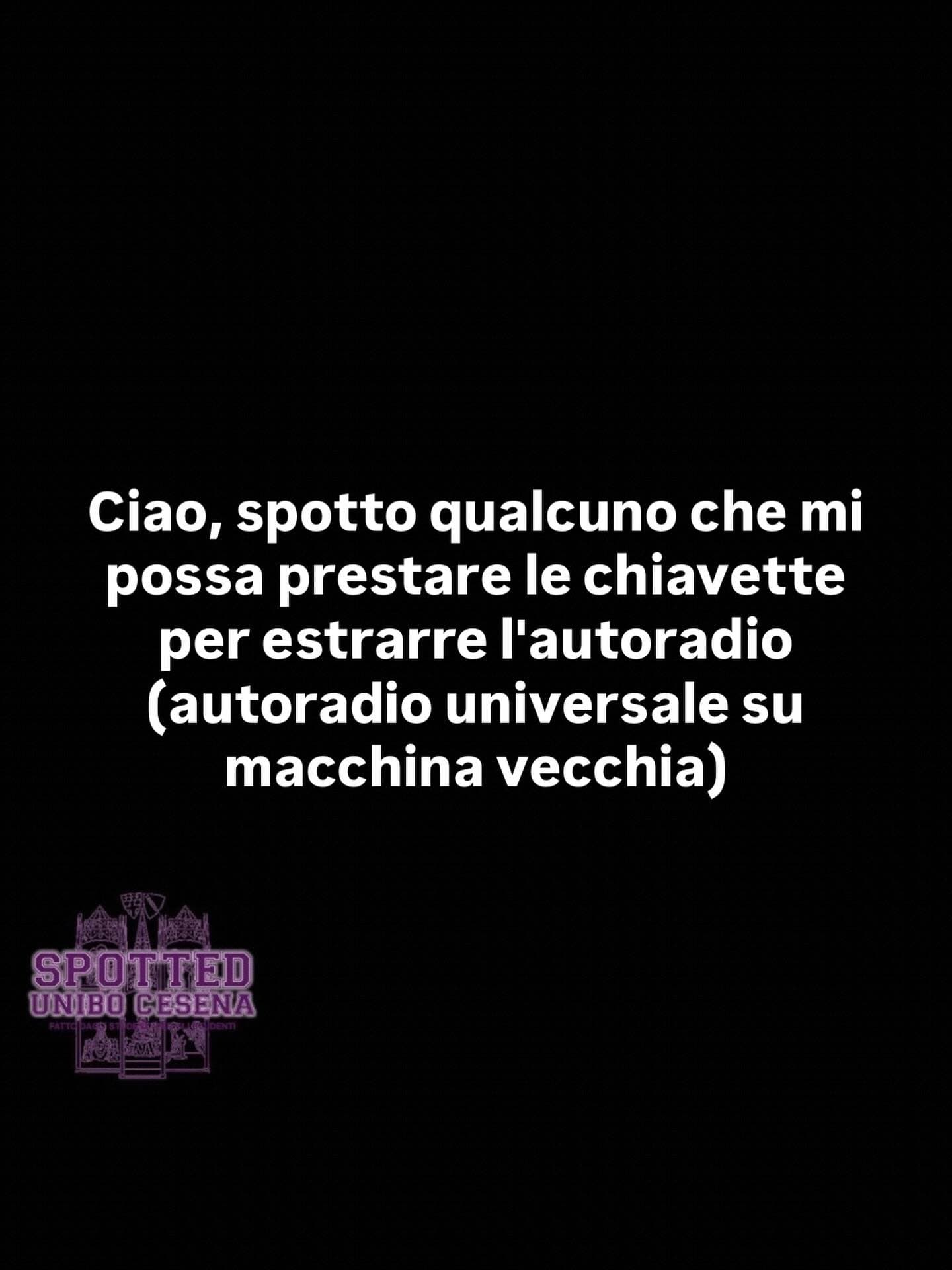 Post: #spotted #Cesena #unibo #cesenaspotted