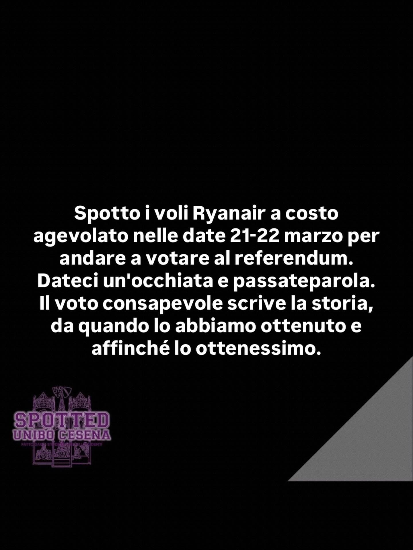 Post: #spotted #Cesena #unibo #cesenaspotted