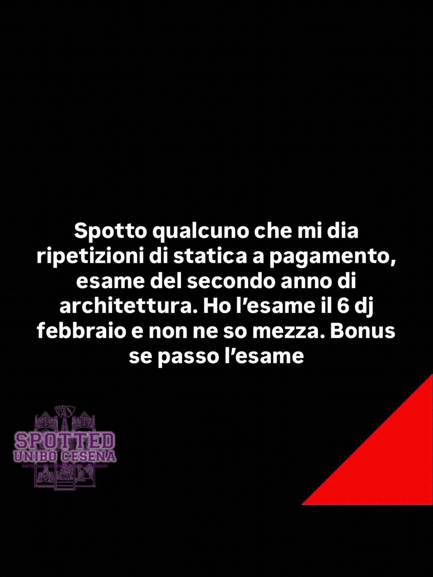 Post: #spotted #Cesena #unibo #cesenaspotted