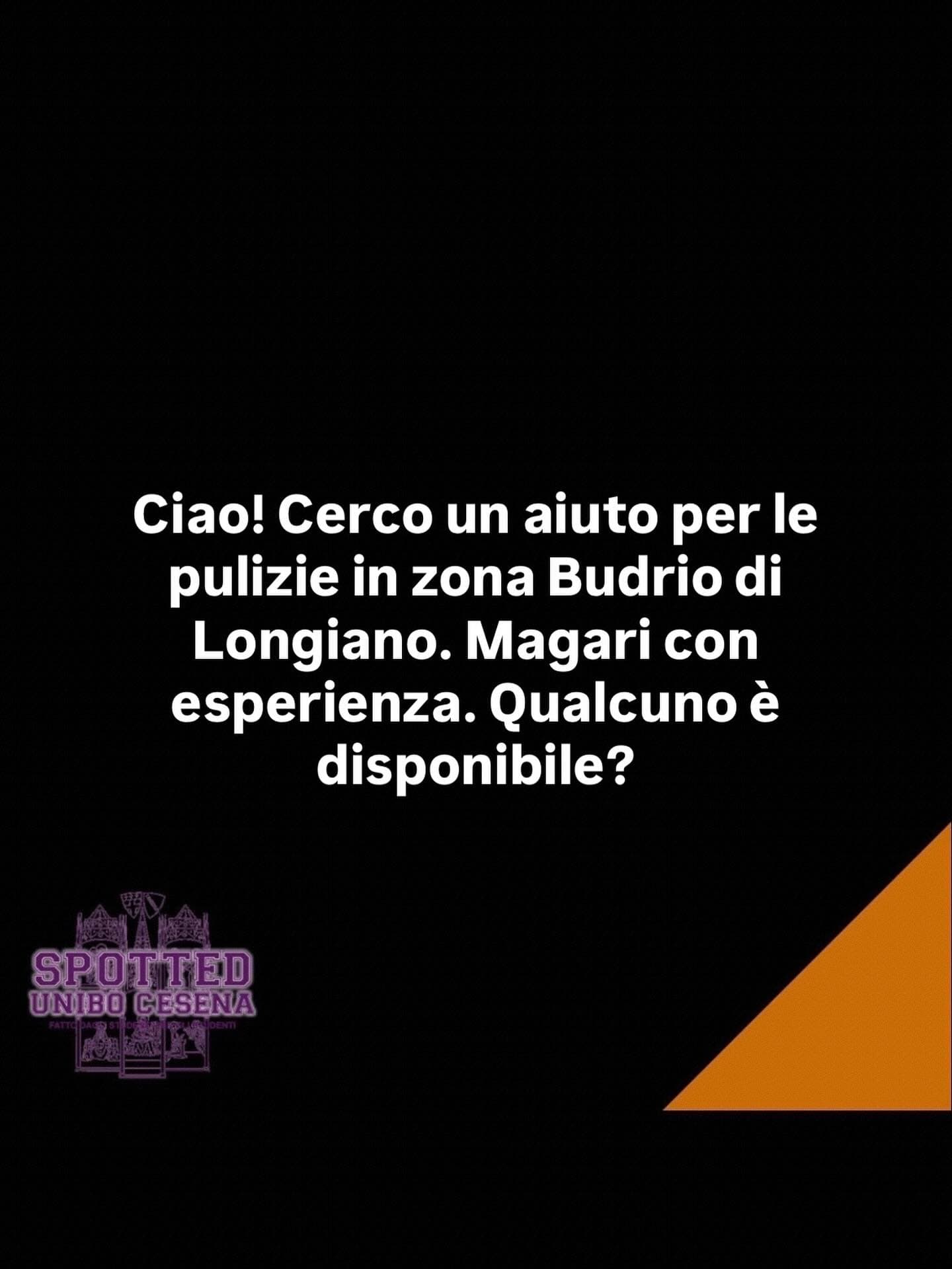 Post: #spotted #Cesena #unibo #cesenaspotted
