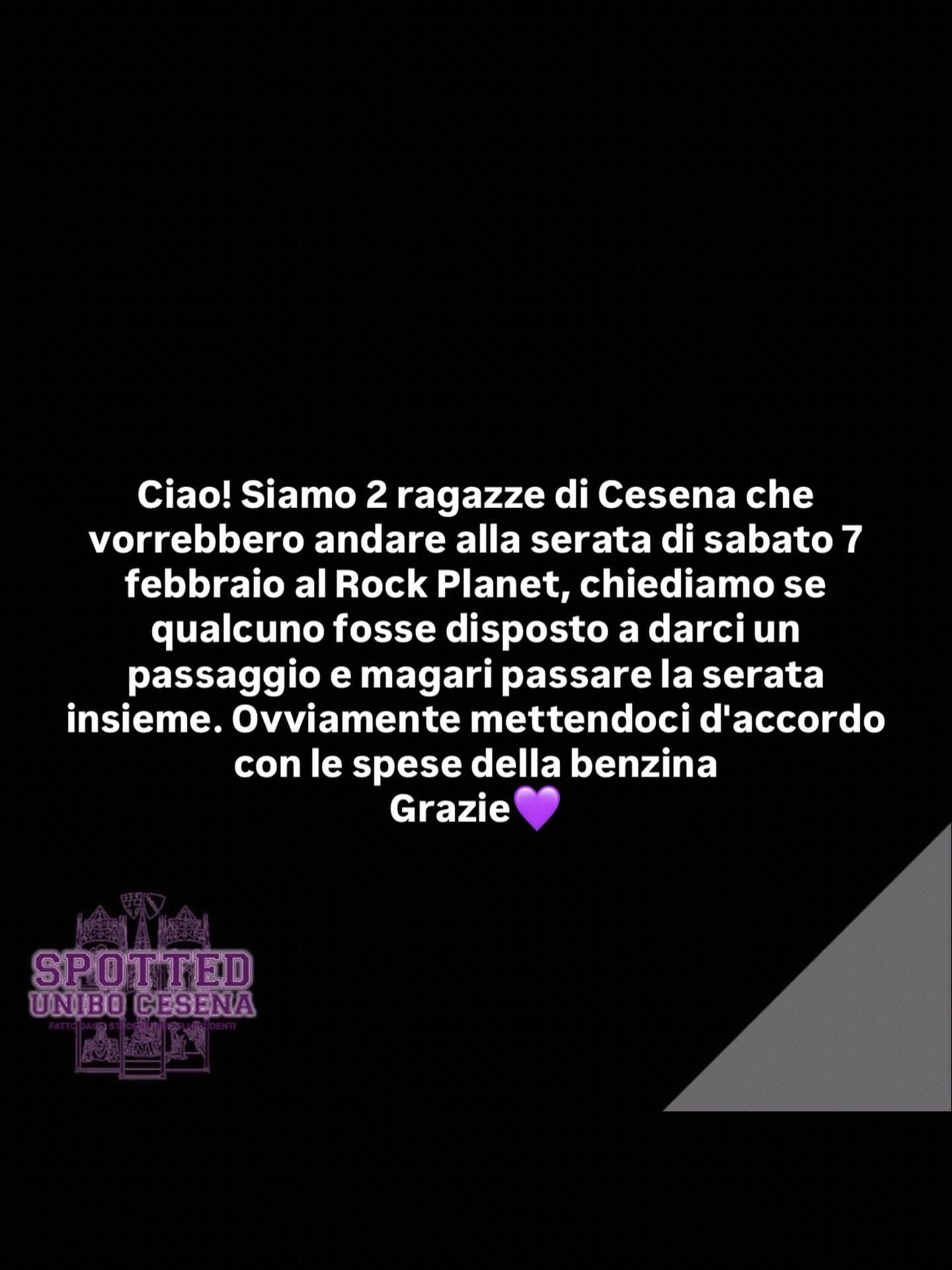 Post: #spotted #Cesena #unibo #cesenaspotted