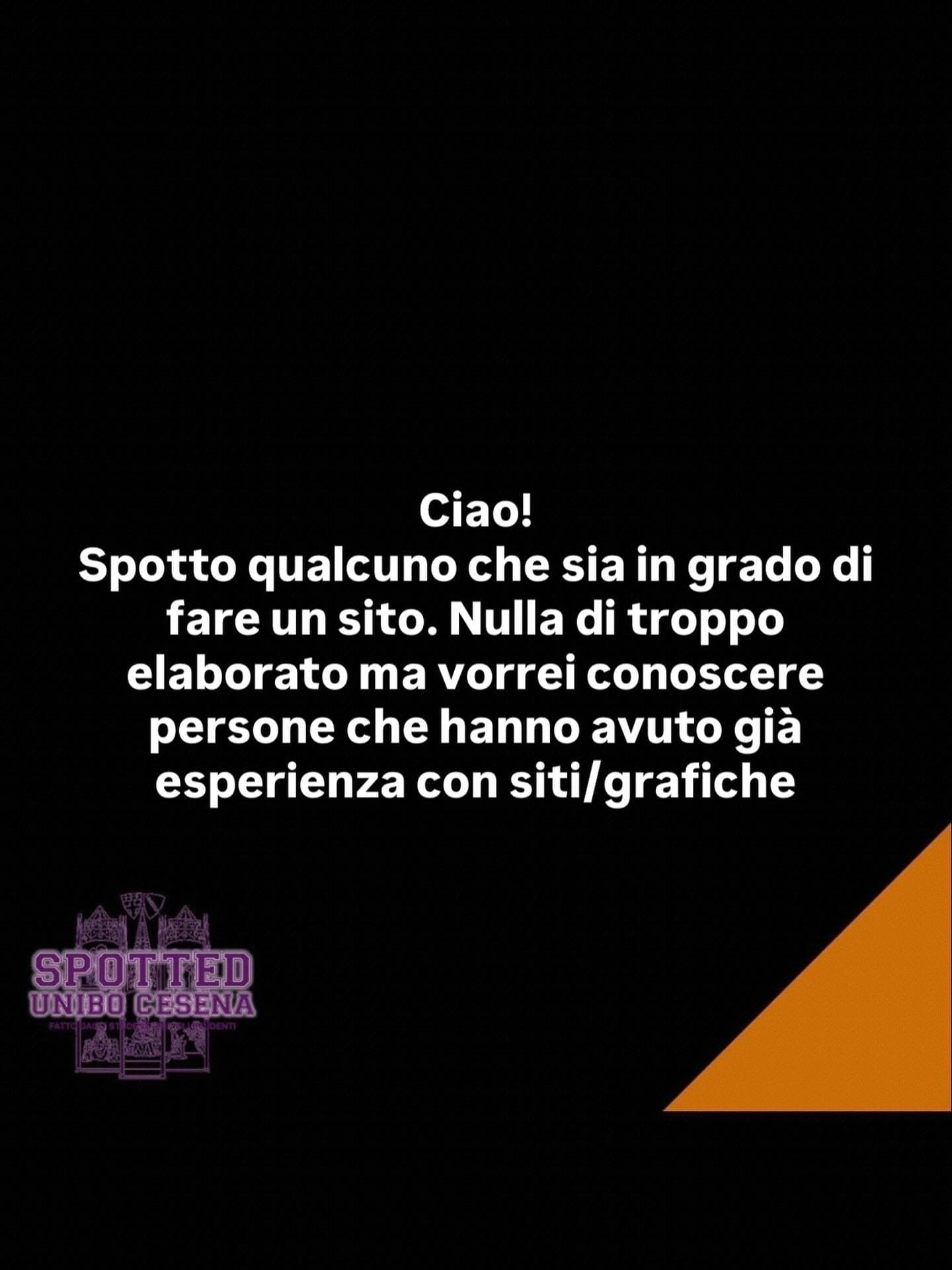 Post: #spotted #Cesena #unibo #cesenaspotted