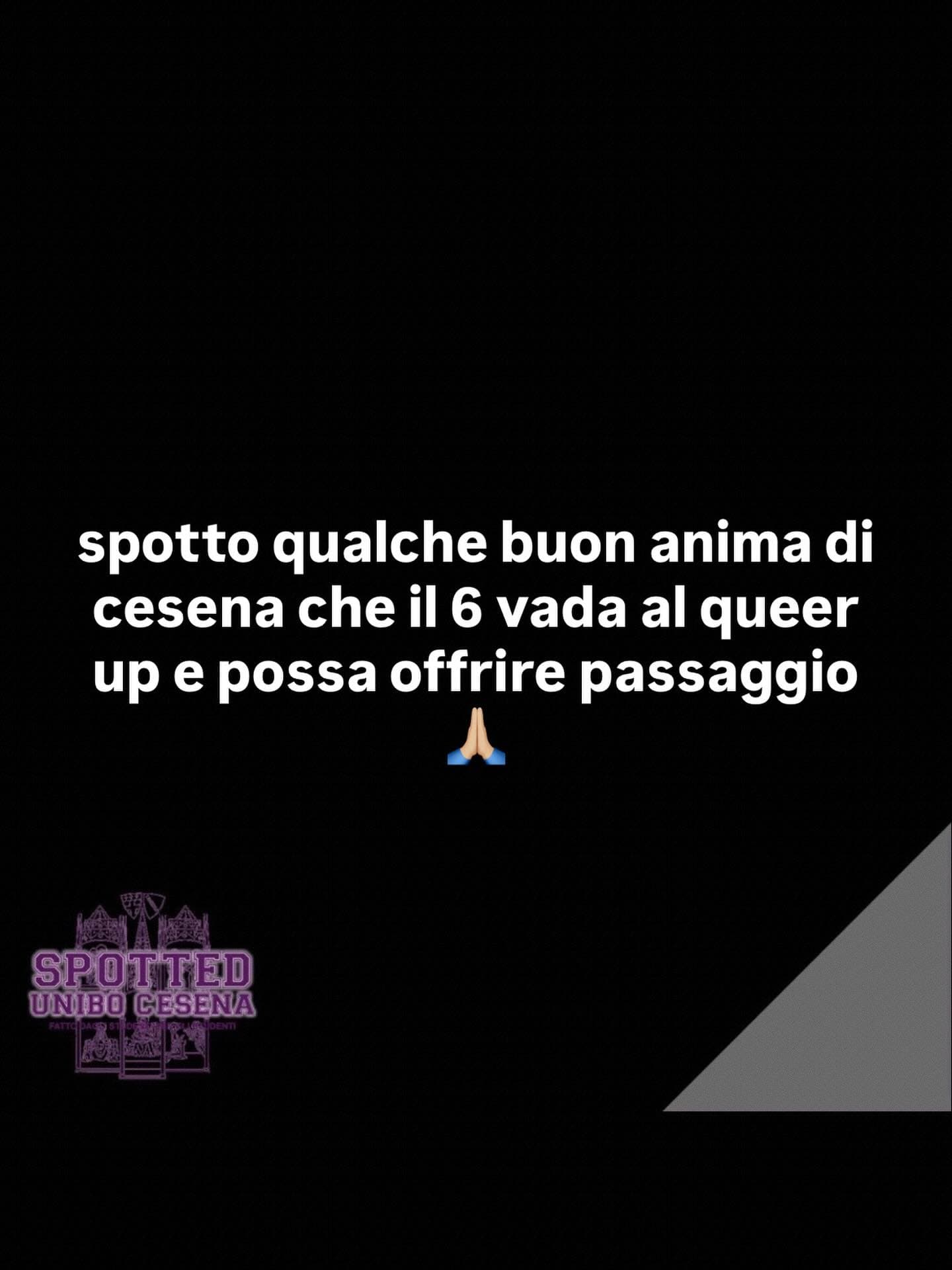 Post: #spotted #Cesena #unibo #cesenaspotted