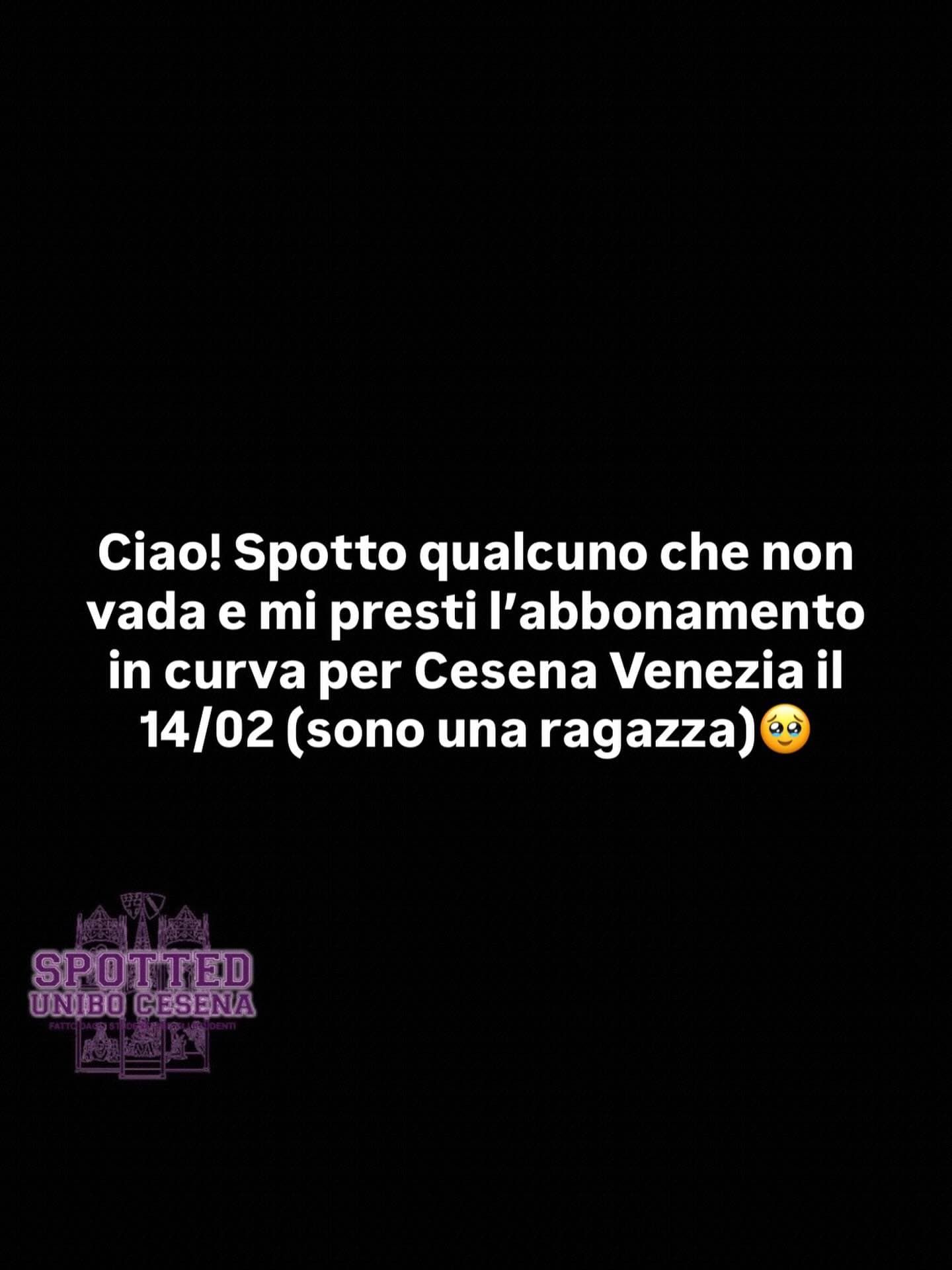 Post: #spotted #Cesena #unibo #cesenaspotted
