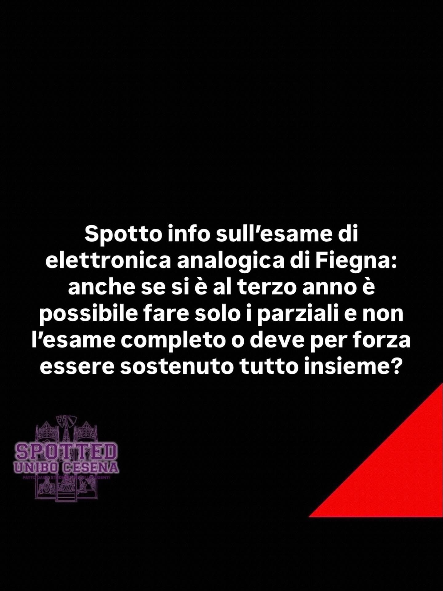 Post: #spotted #Cesena #unibo #cesenaspotted