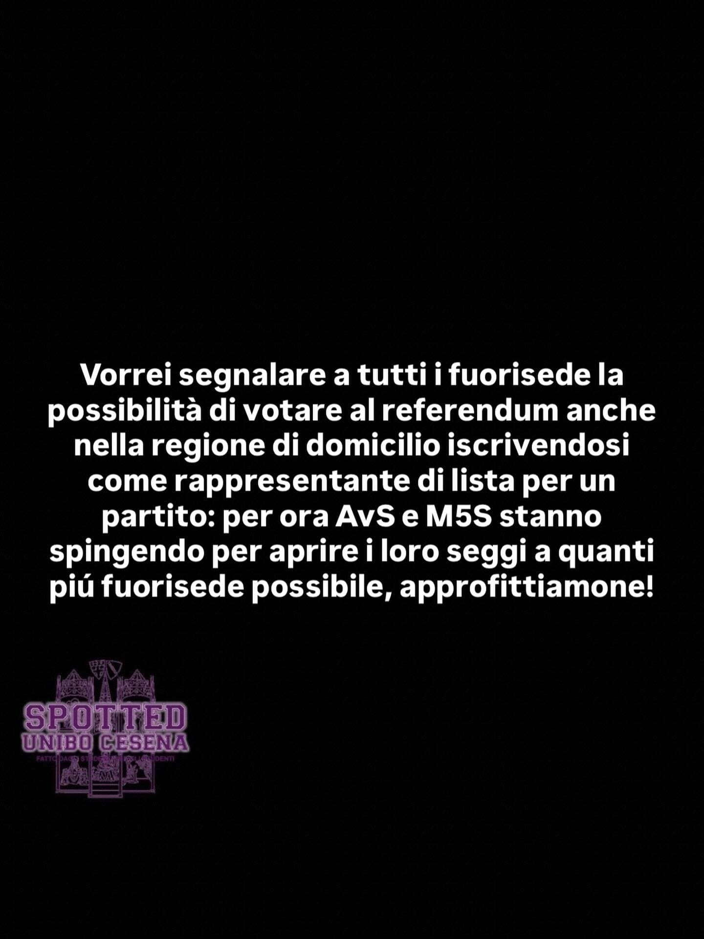 Post: #spotted #Cesena #unibo #cesenaspotted