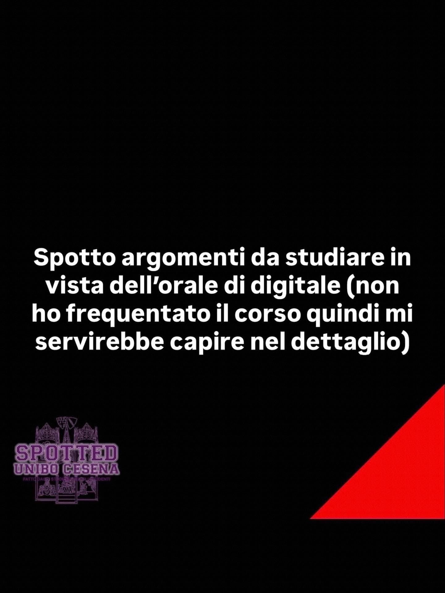Post: #spotted #Cesena #unibo #cesenaspotted