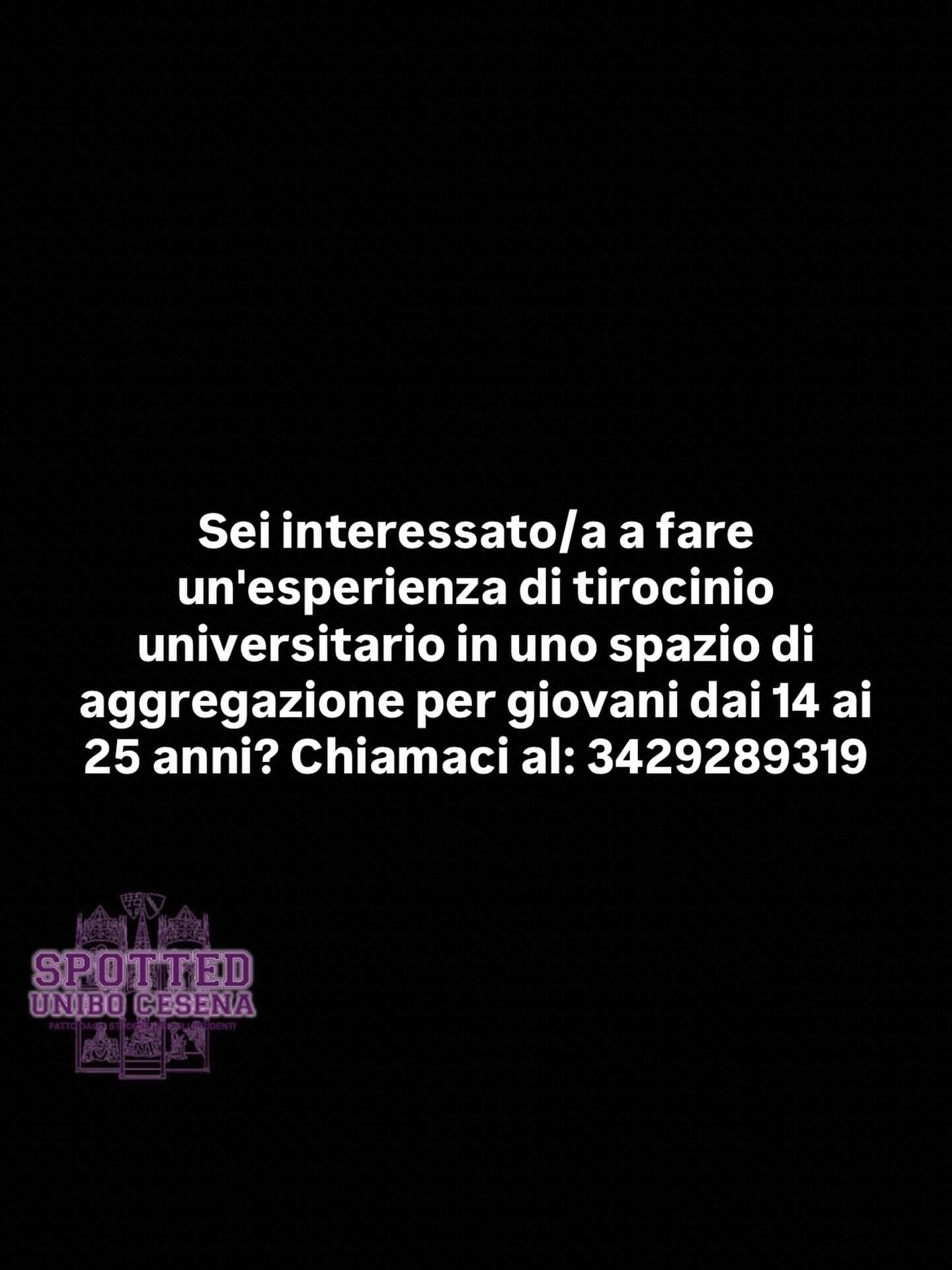 Post: #spotted #Cesena #unibo #cesenaspotted