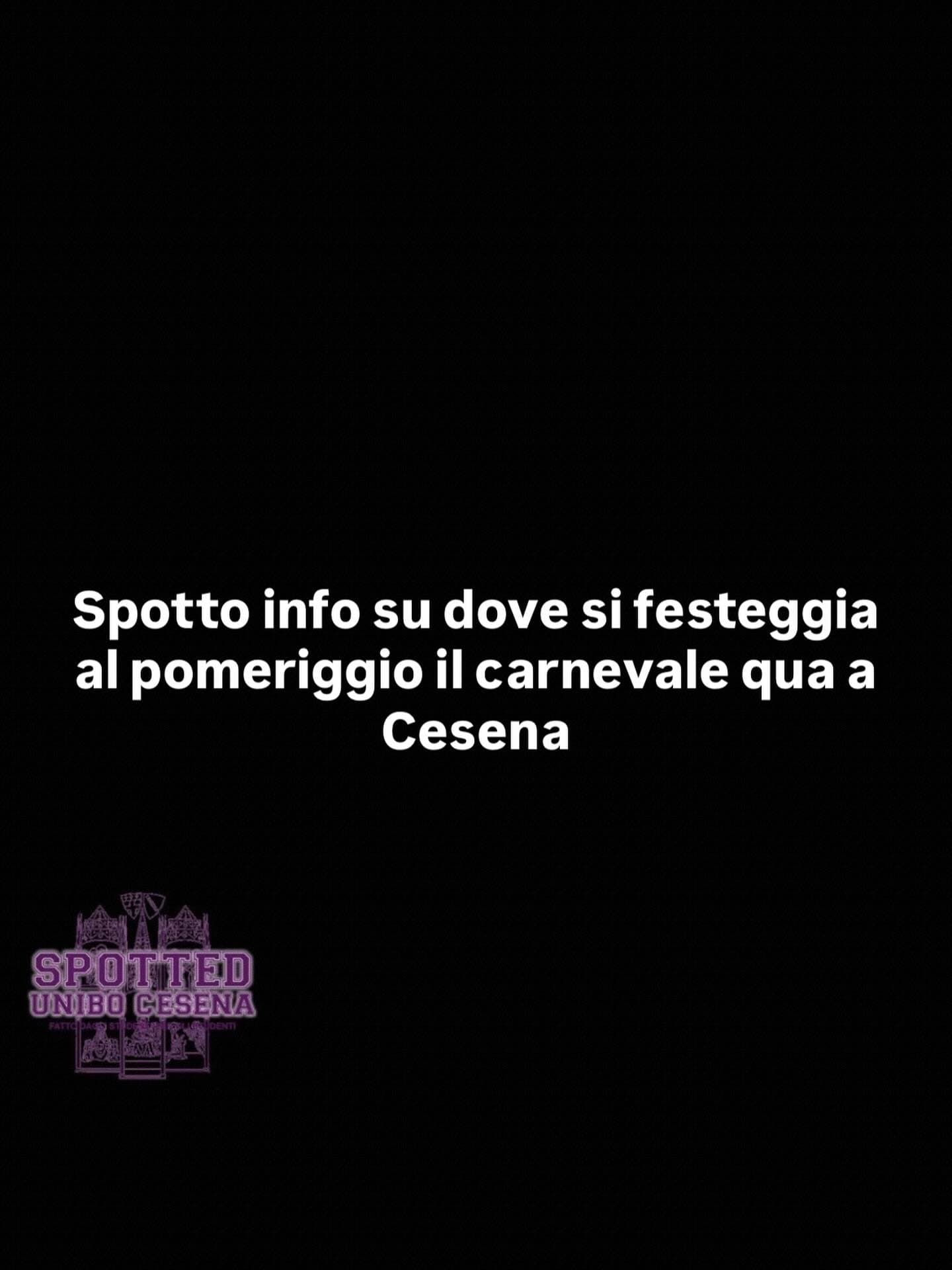 Post: #spotted #Cesena #unibo #cesenaspotted