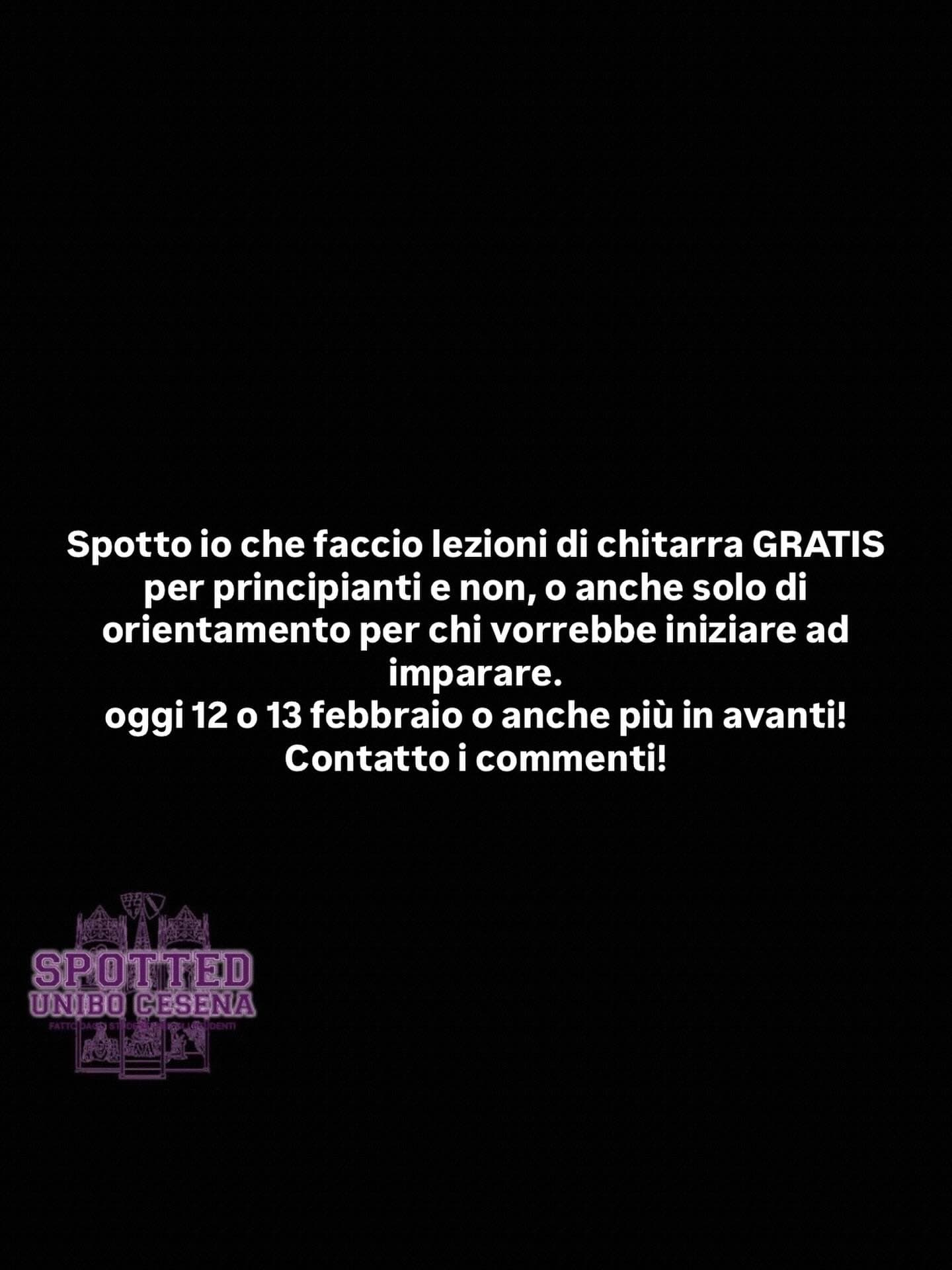 Post: #spotted #Cesena #unibo #cesenaspotted