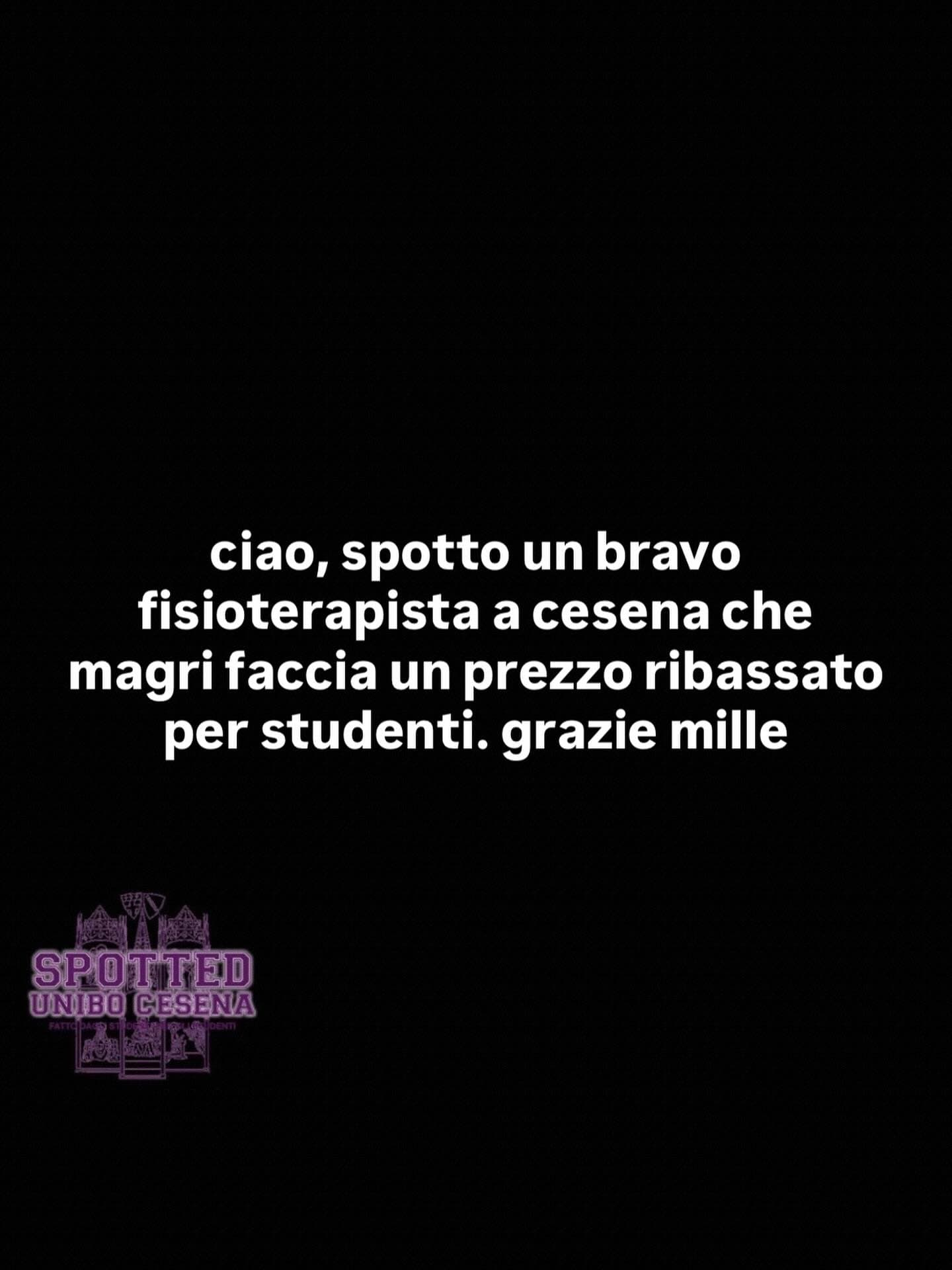 Post: #spotted #Cesena #unibo #cesenaspotted