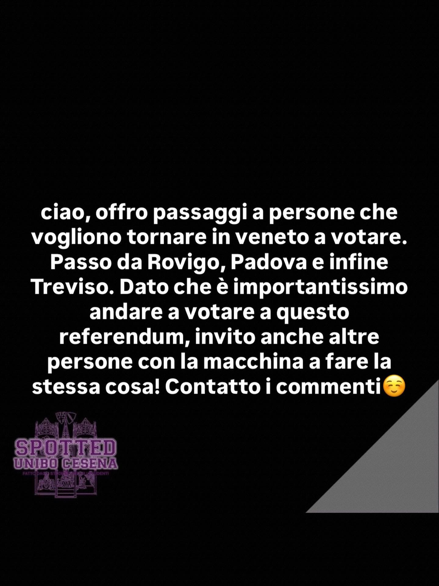 Post: #spotted #Cesena #unibo #cesenaspotted