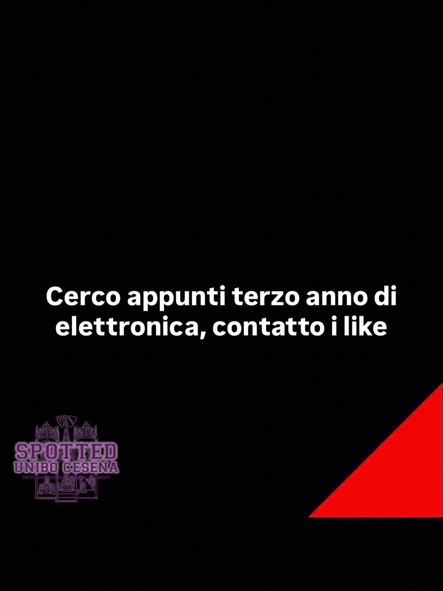 Post: #spotted #Cesena #unibo #cesenaspotted