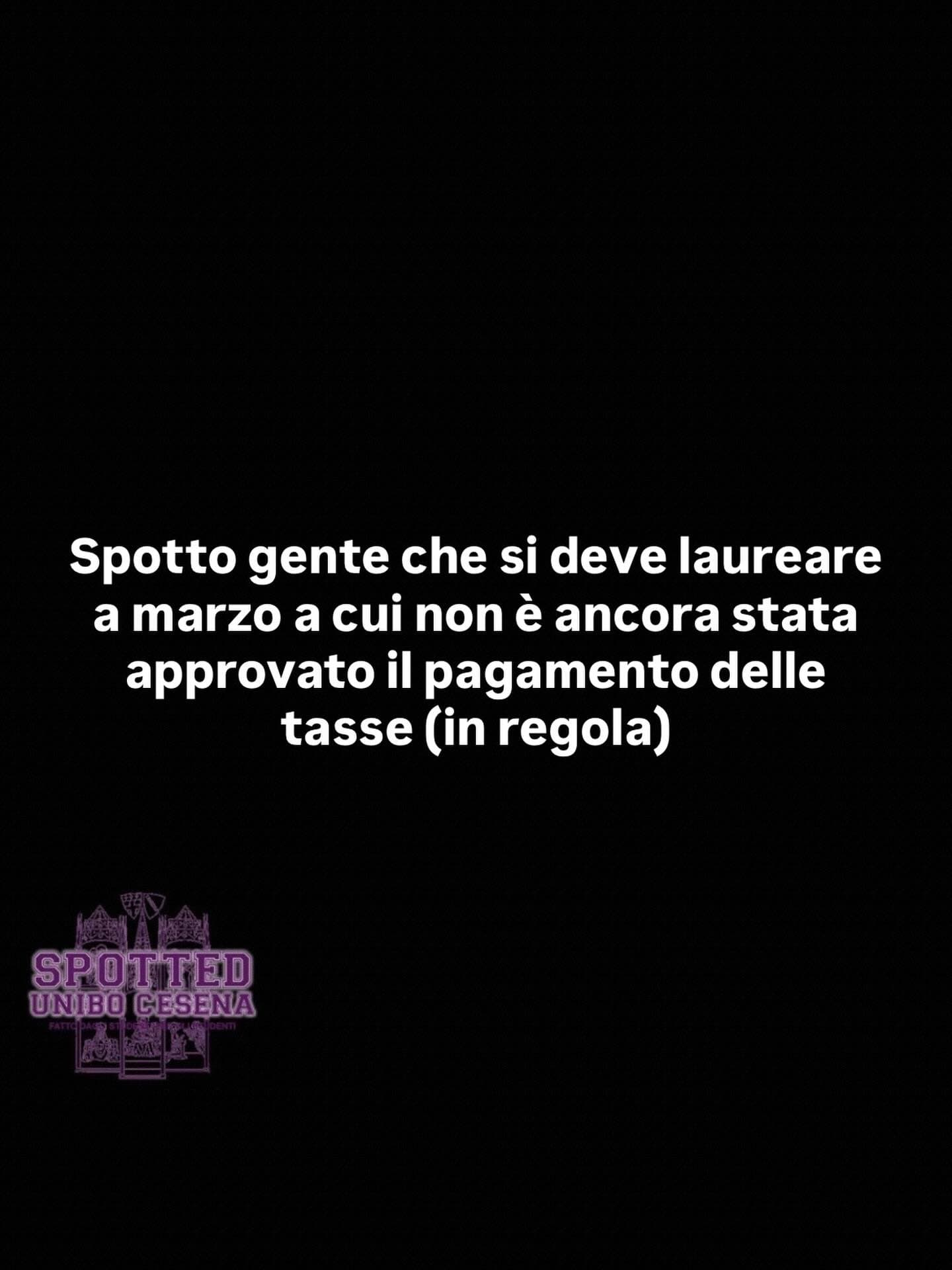 Post: #spotted #Cesena #unibo #cesenaspotted
