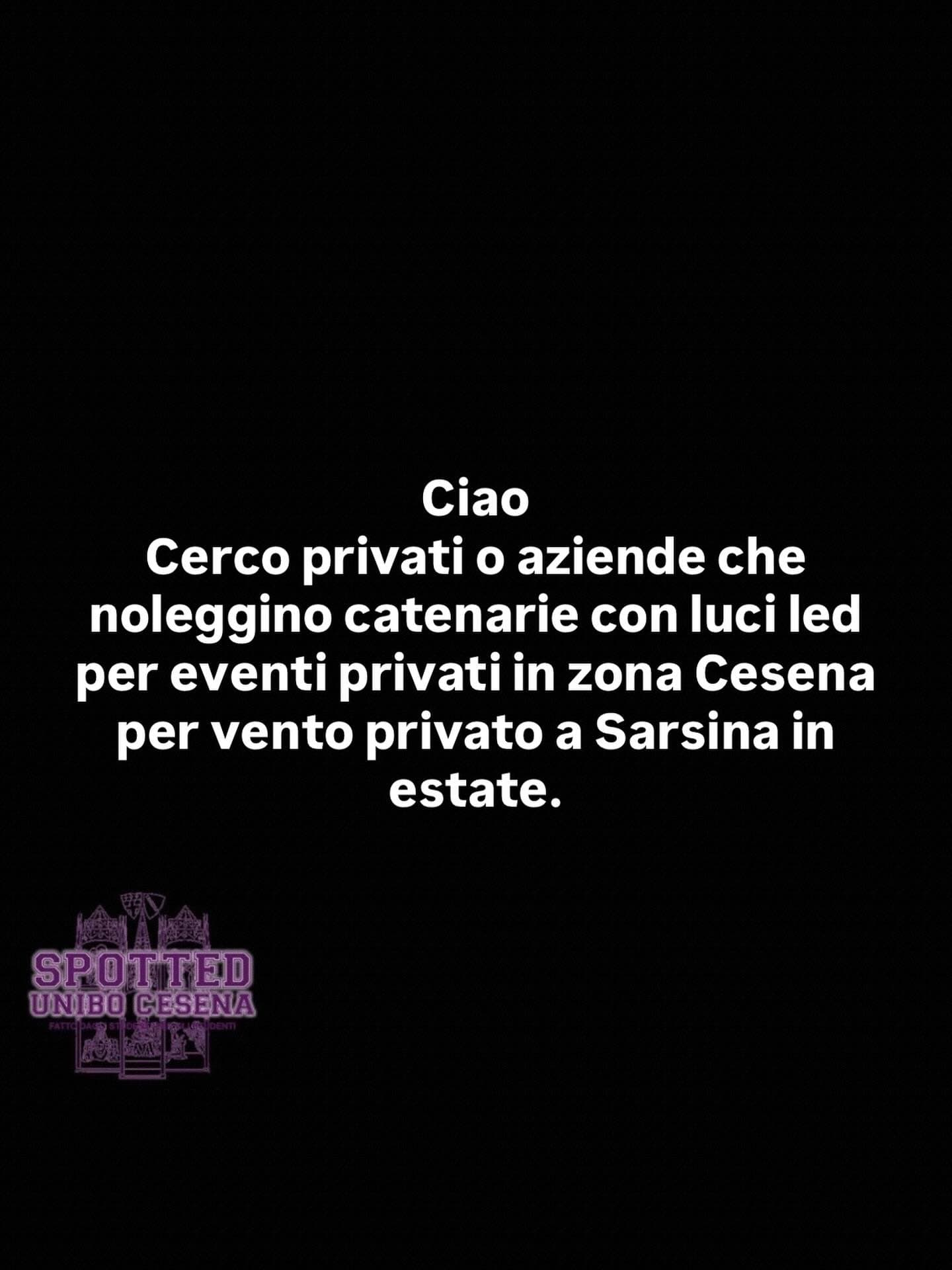 Post: #spotted #Cesena #unibo #cesenaspotted