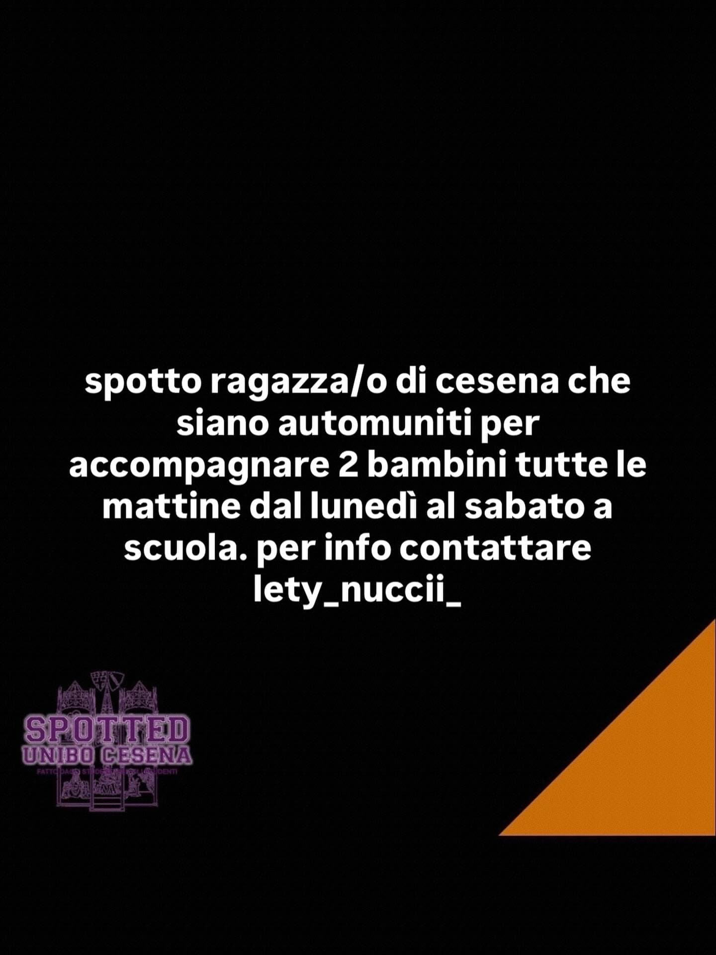 Post: #spotted #Cesena #unibo #cesenaspotted