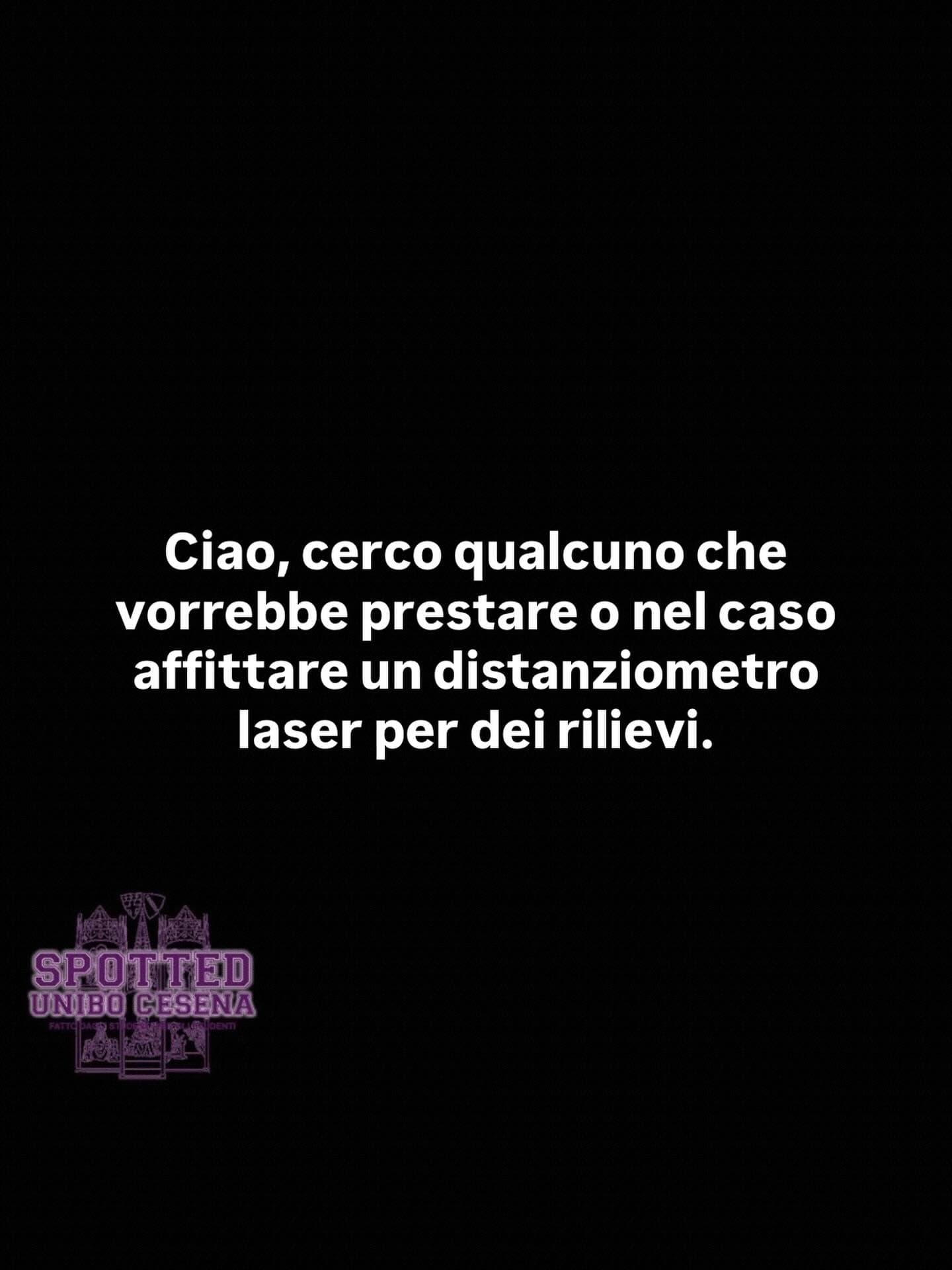 Post: #spotted #Cesena #unibo #cesenaspotted