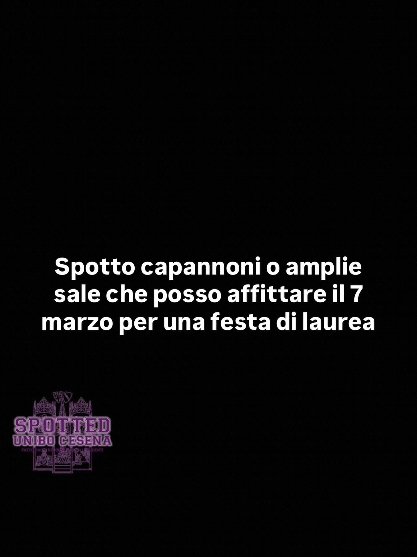 Post: #spotted #Cesena #unibo #cesenaspotted
