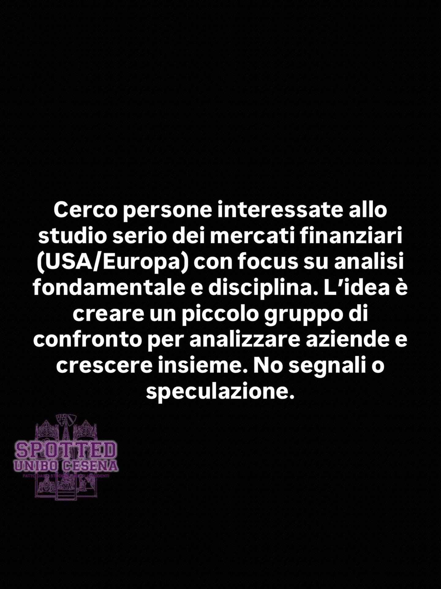 Post: #spotted #Cesena #unibo #cesenaspotted