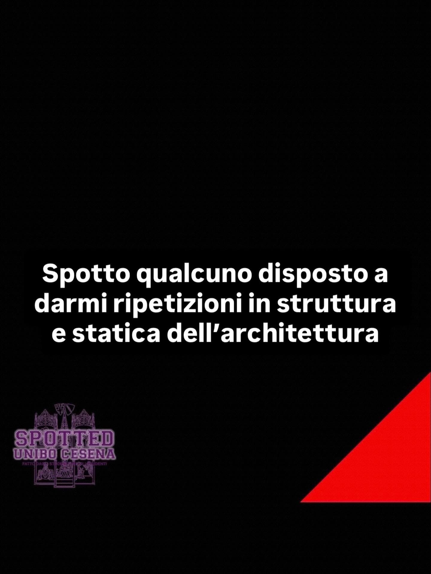 Post: #spotted #Cesena #unibo #cesenaspotted