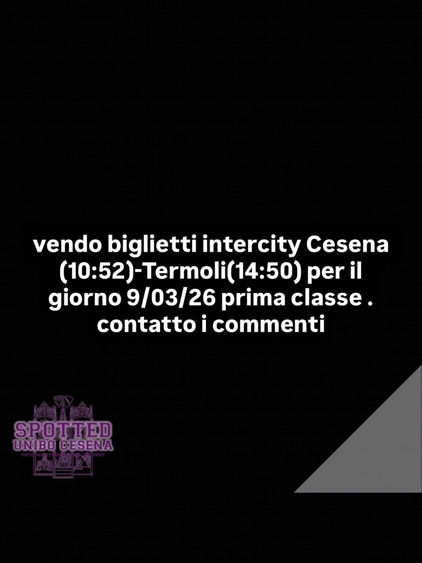 Post: #spotted #Cesena #unibo #cesenaspotted