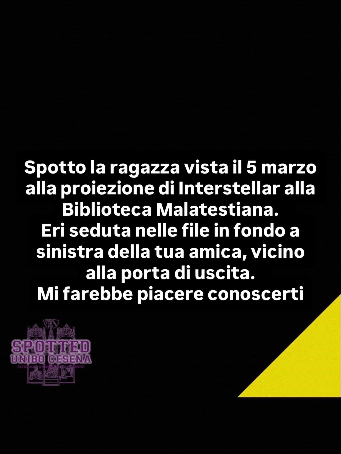 Post: #spotted #Cesena #unibo #cesenaspotted