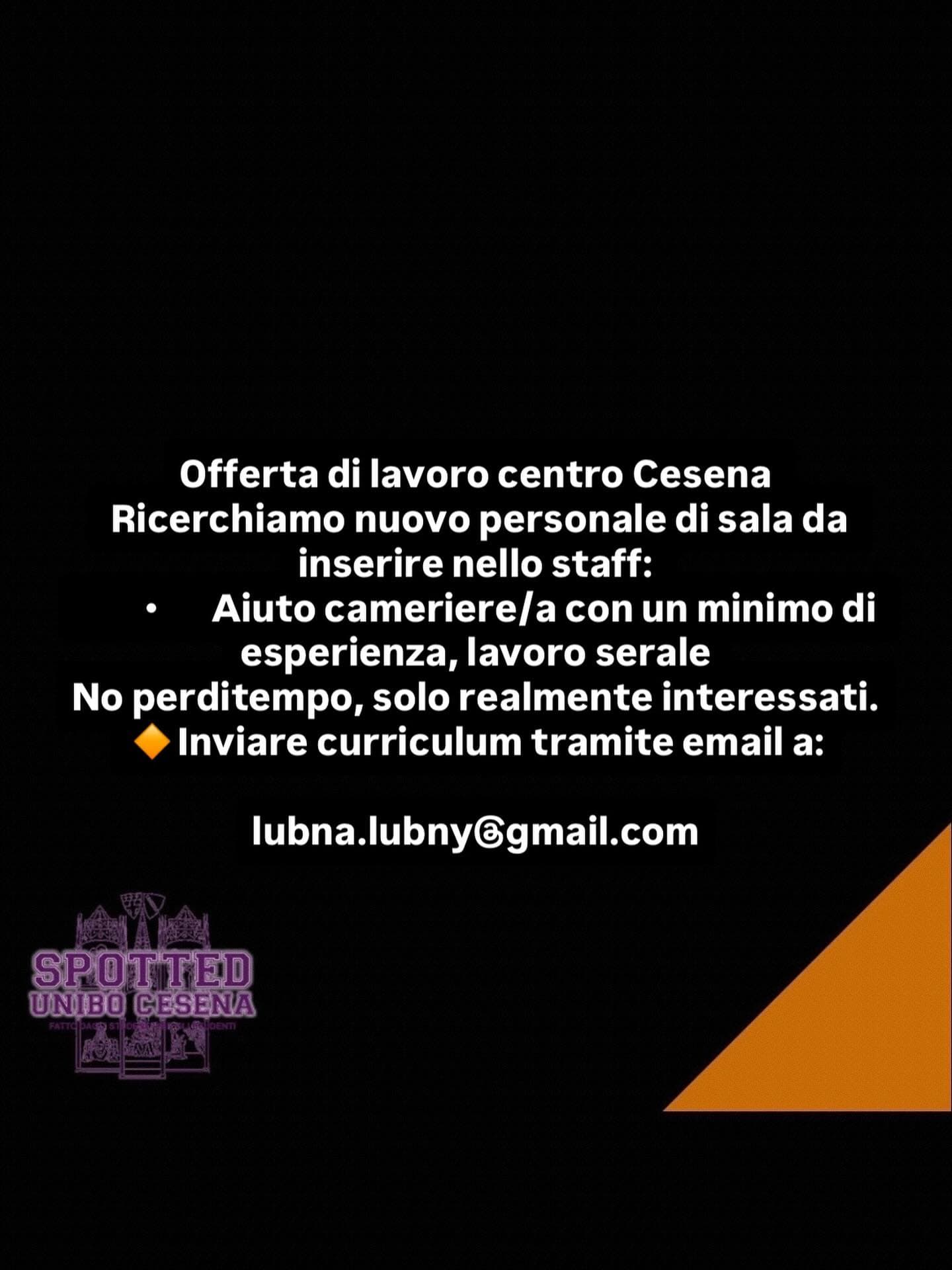 Post: #spotted #Cesena #unibo #cesenaspotted