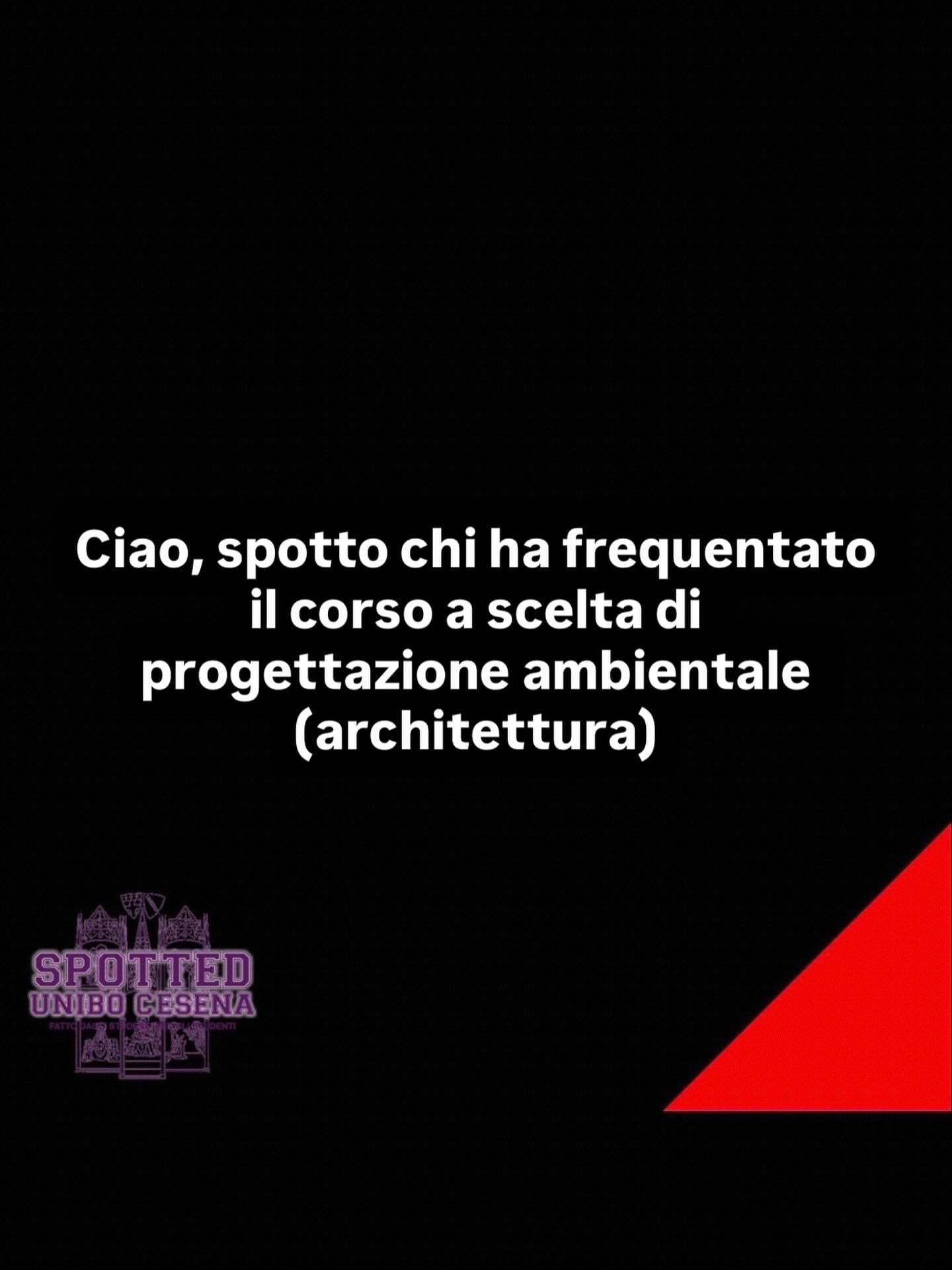 Post: #spotted #Cesena #unibo #cesenaspotted