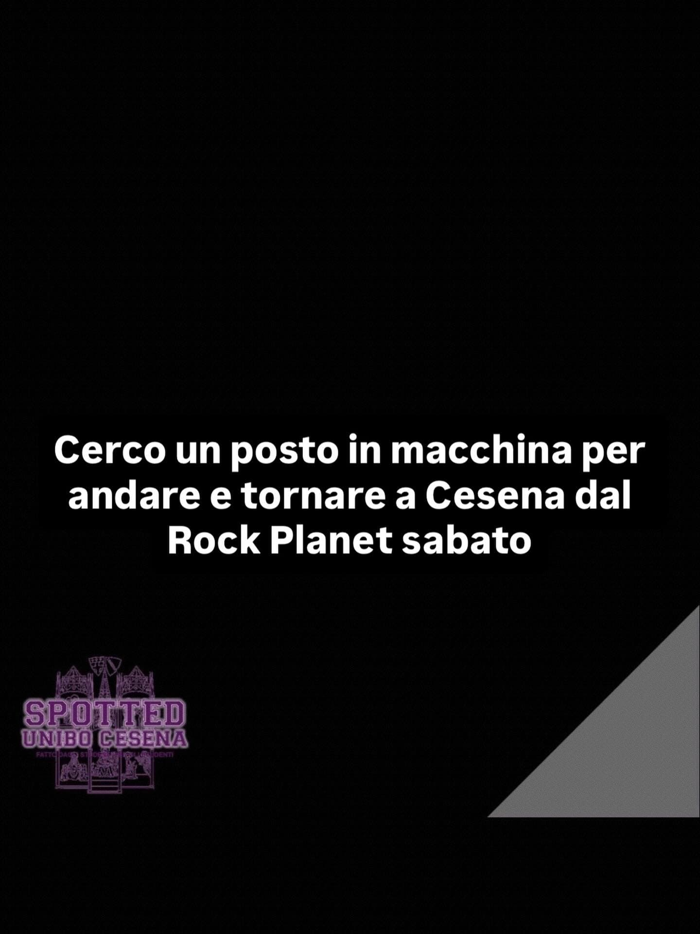 Post: #spotted #Cesena #unibo #cesenaspotted