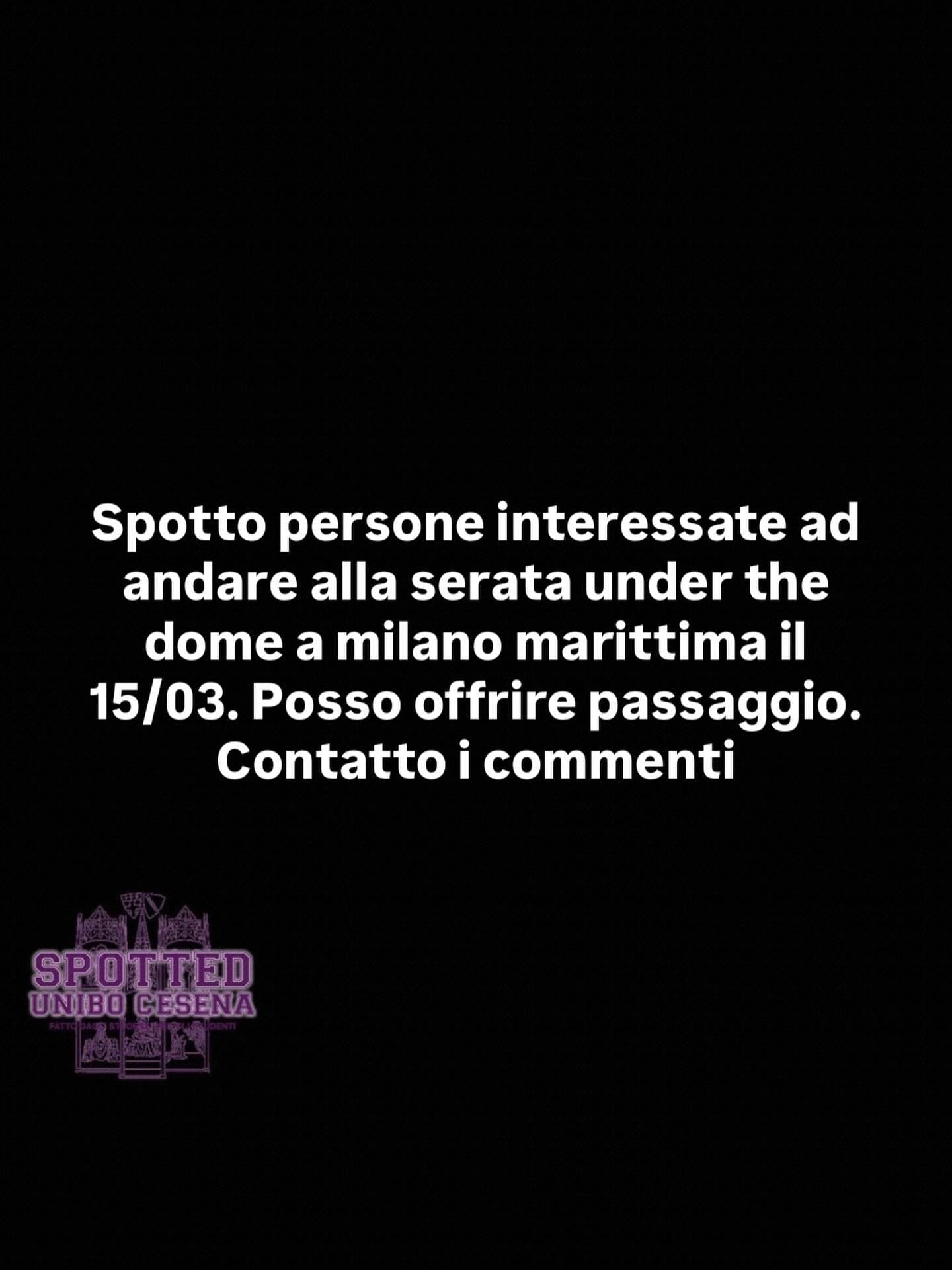 Post: #spotted #Cesena #unibo #cesenaspotted