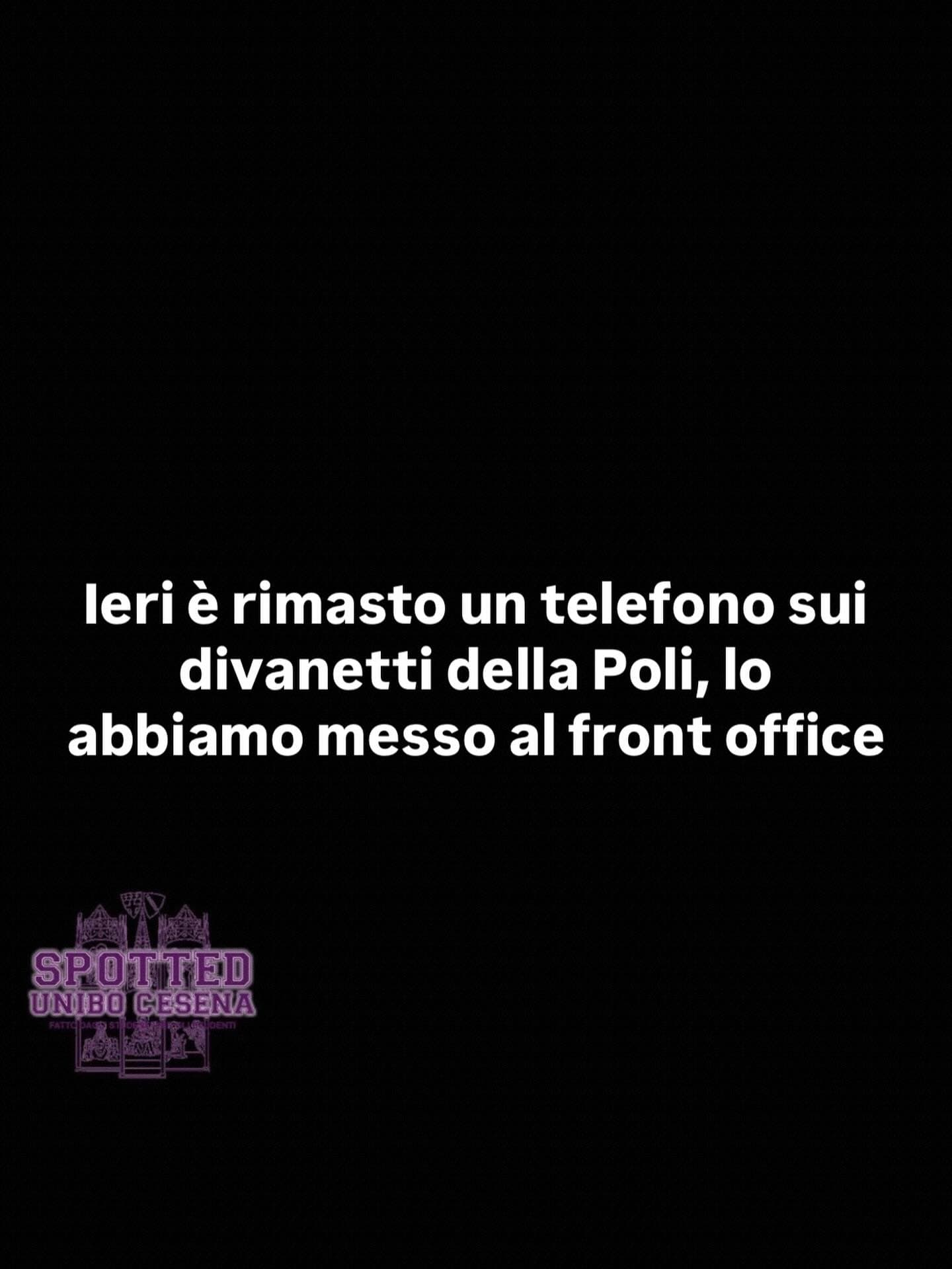 Post: #spotted #Cesena #unibo #cesenaspotted