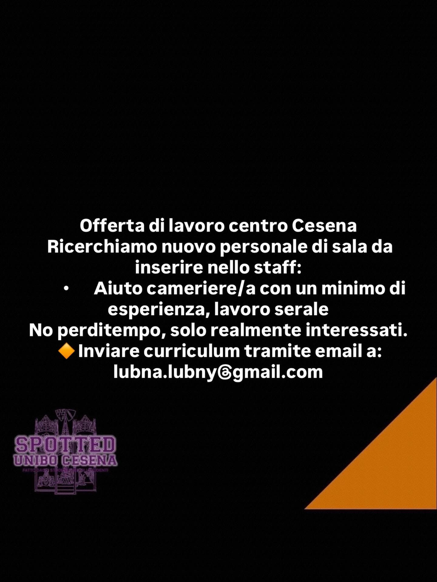 Post: #spotted #Cesena #unibo #cesenaspotted