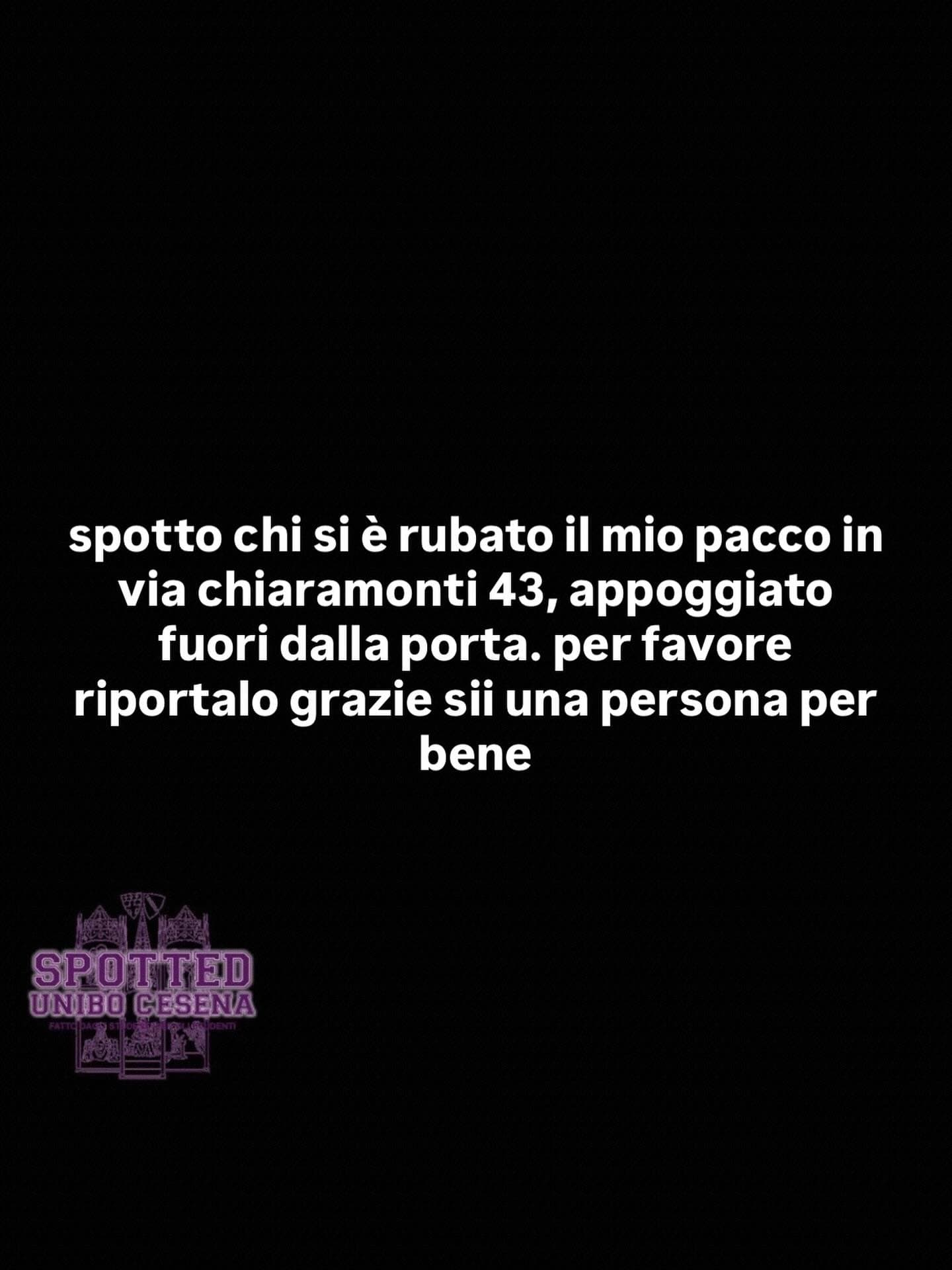 Post: #spotted #Cesena #unibo #cesenaspotted