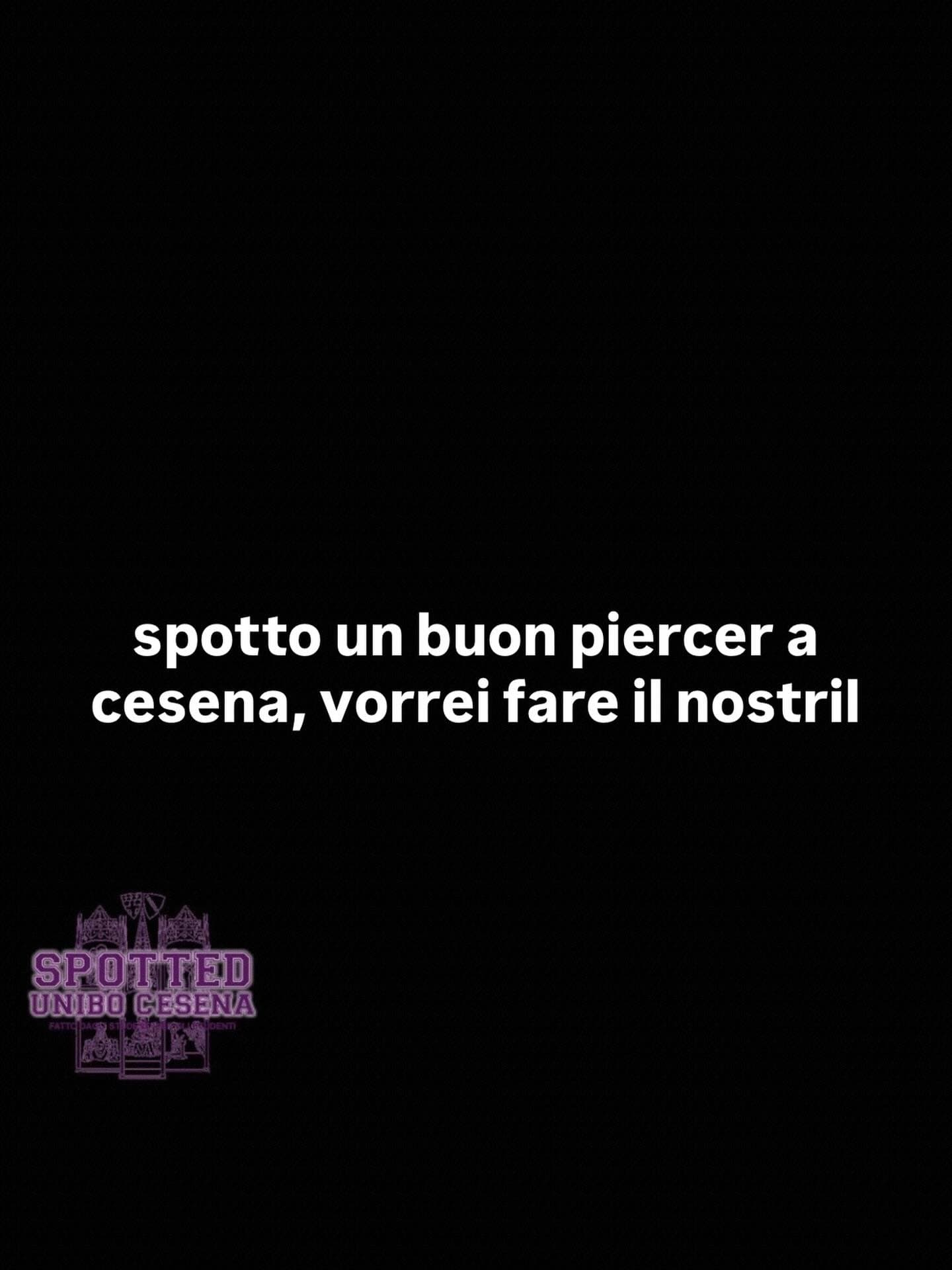 Post: #spotted #Cesena #unibo #cesenaspotted