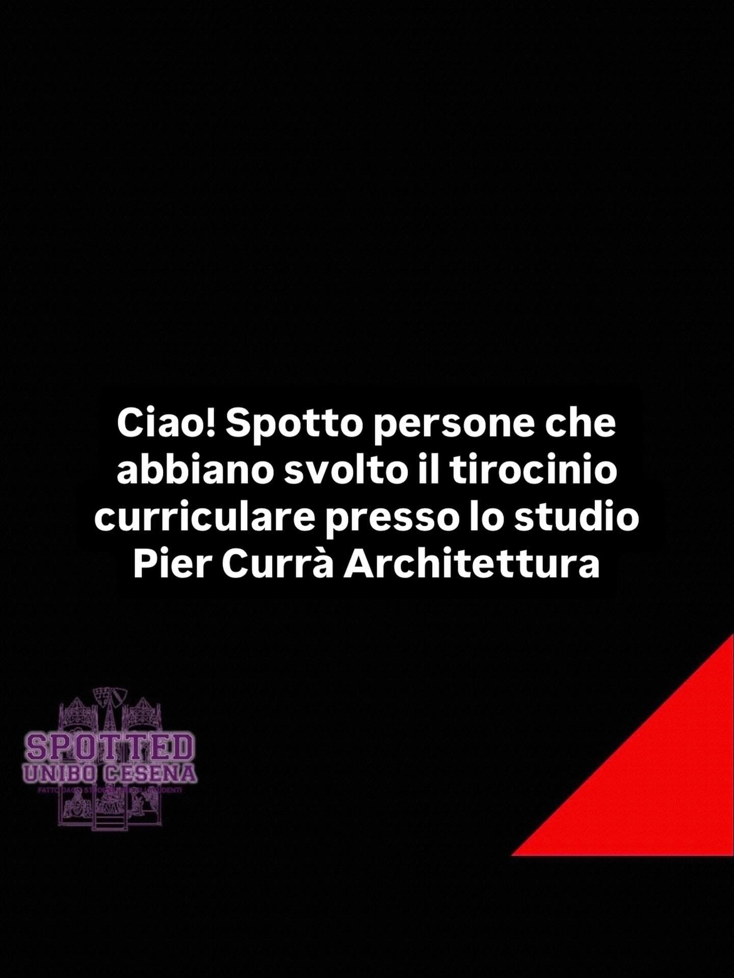 Post: #spotted #Cesena #unibo #cesenaspotted