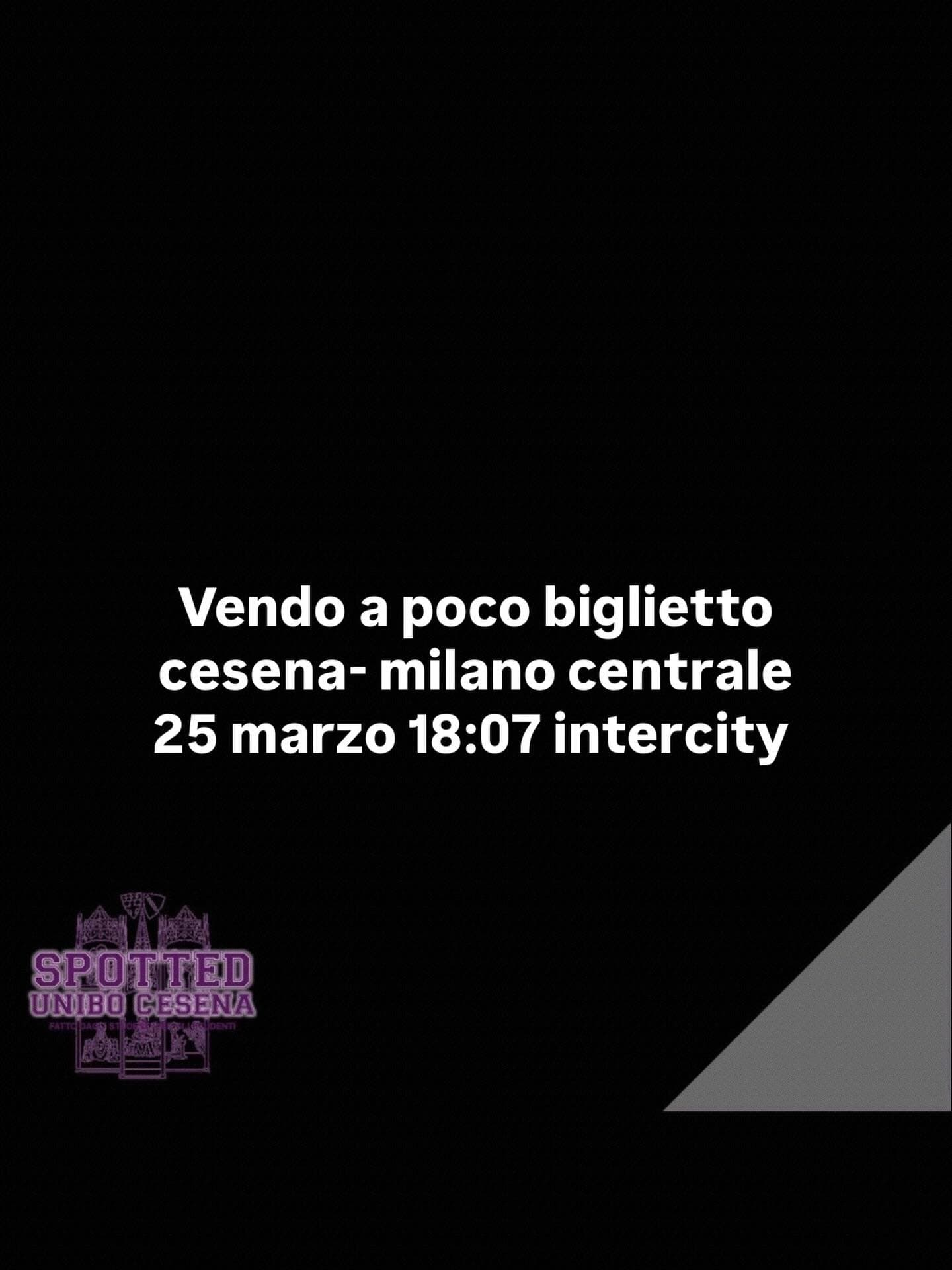Post: #spotted #Cesena #unibo #cesenaspotted
