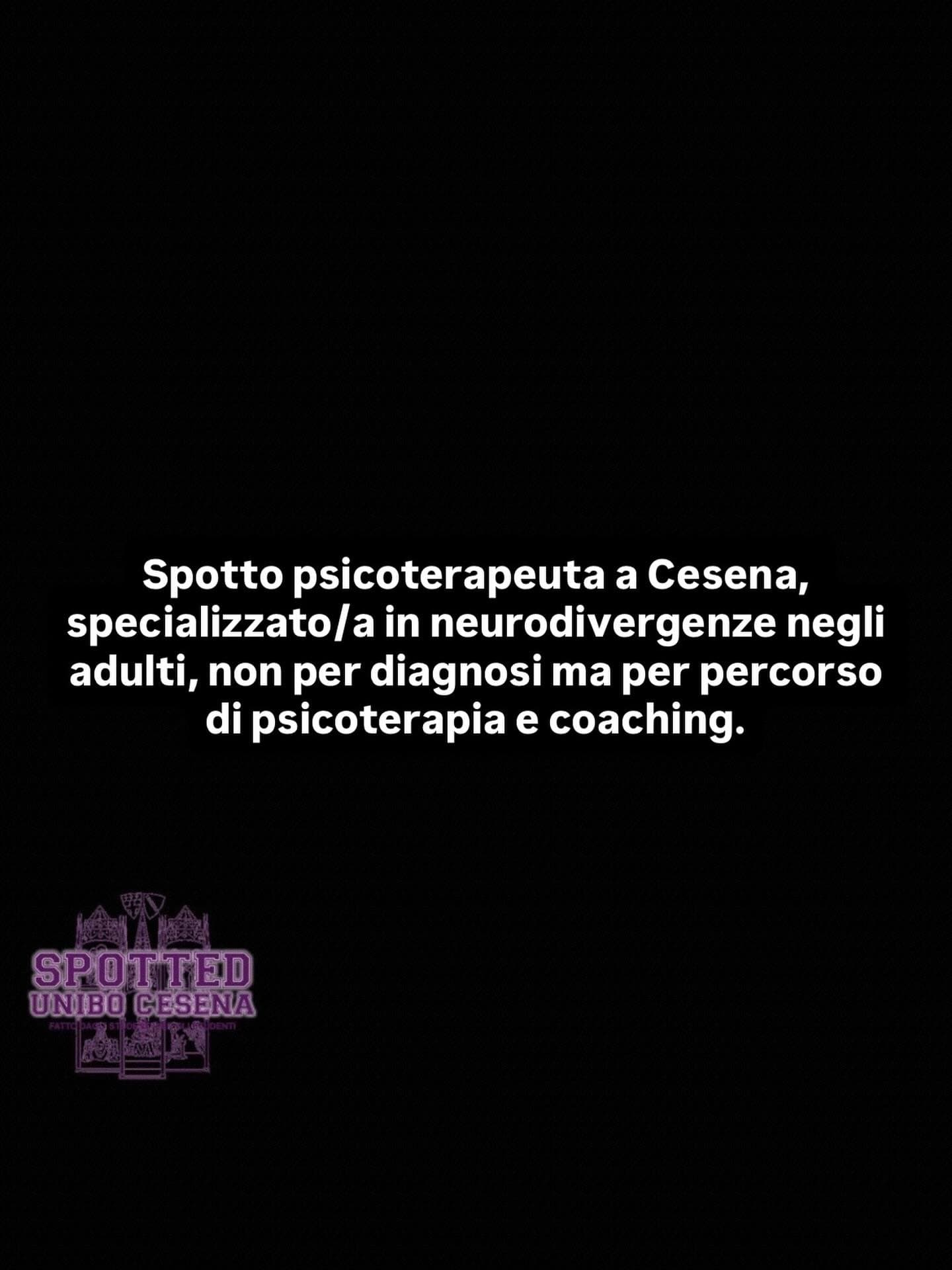 Post: #spotted #Cesena #unibo #cesenaspotted