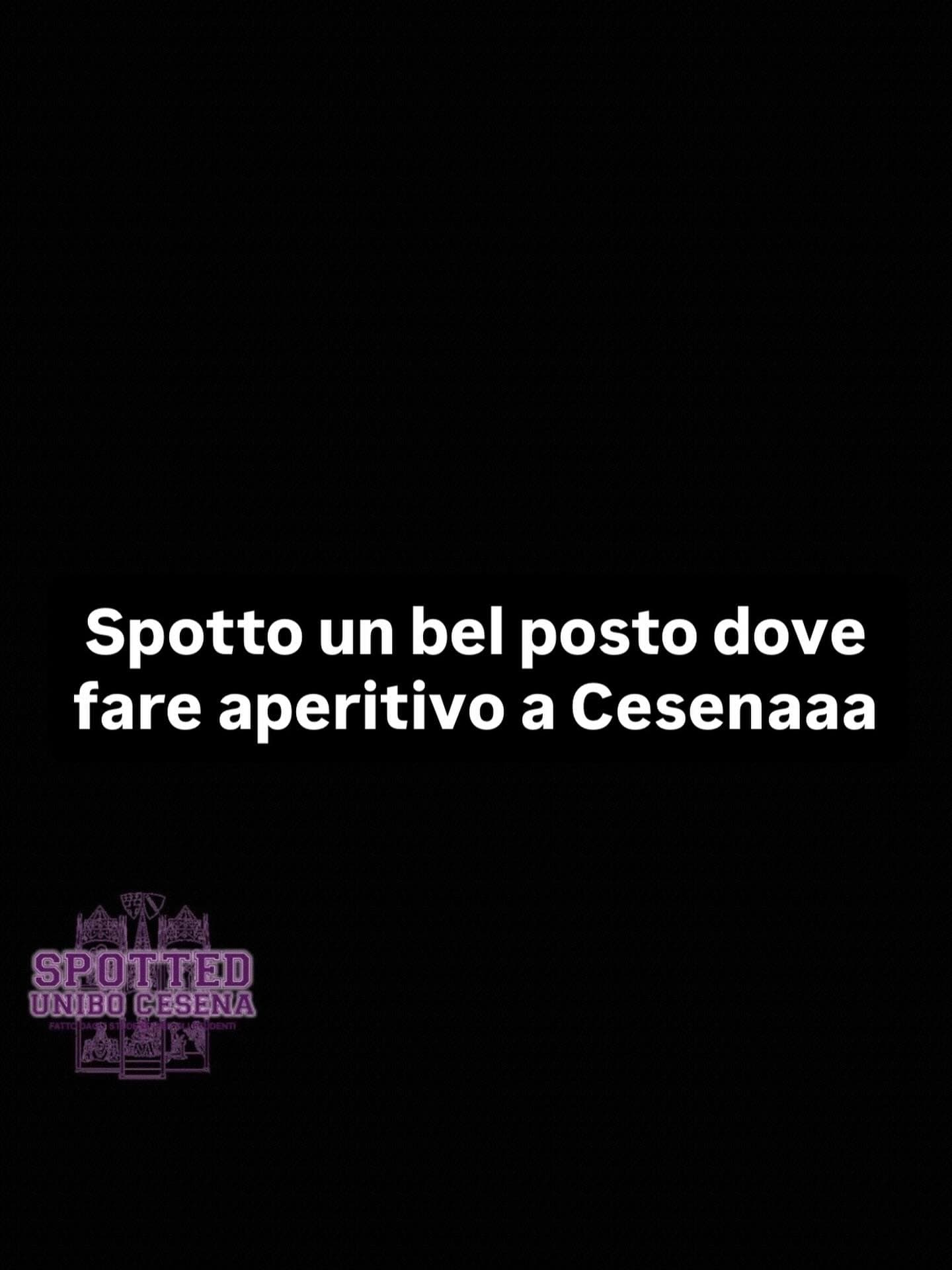 Post: #spotted #Cesena #unibo #cesenaspotted