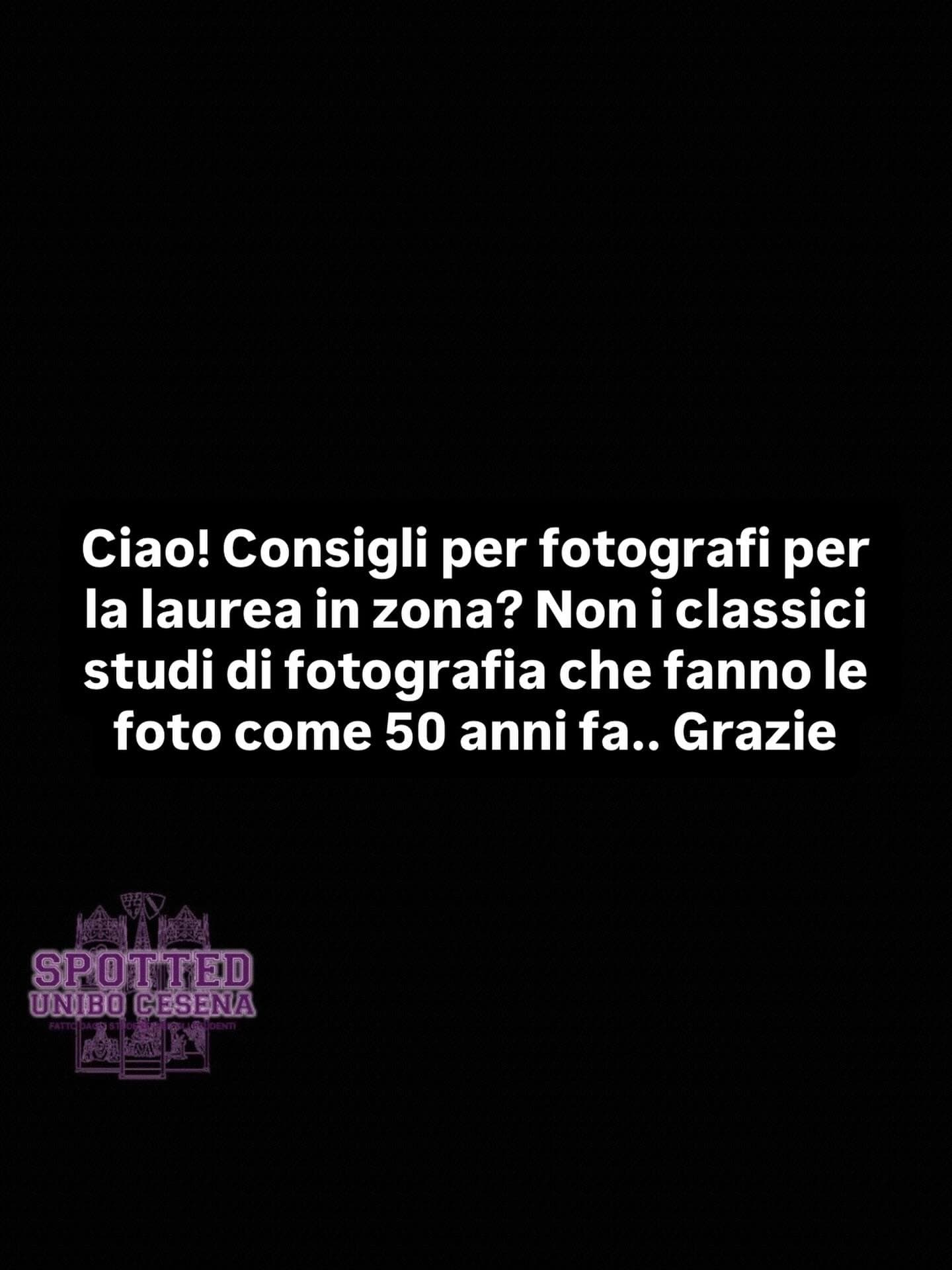 Post: #spotted #Cesena #unibo #cesenaspotted